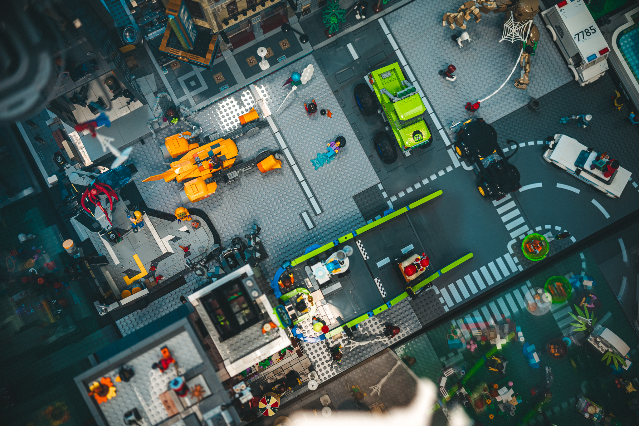 Kureeritud LEGO linnaruum Ülemistes Tallinnas