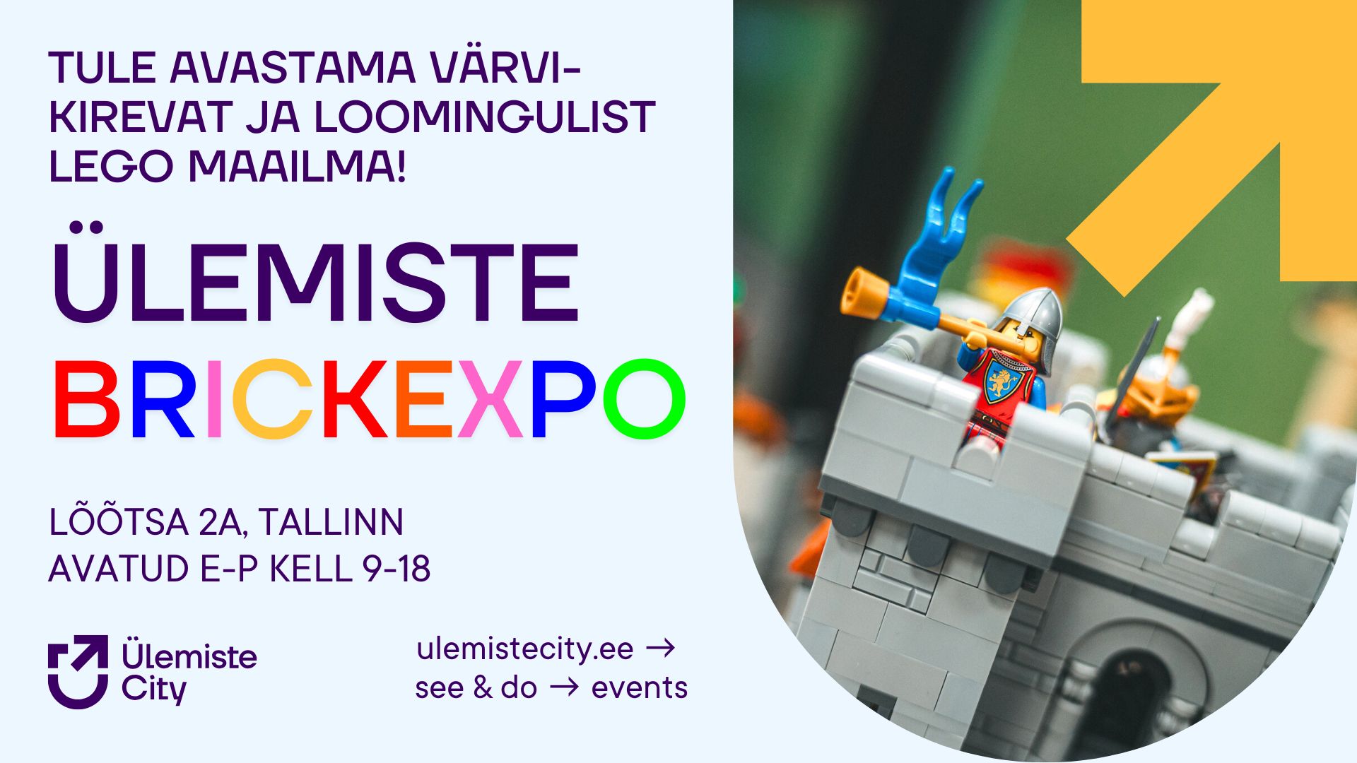 Ülemiste BrickExpo näitus Tallinnas