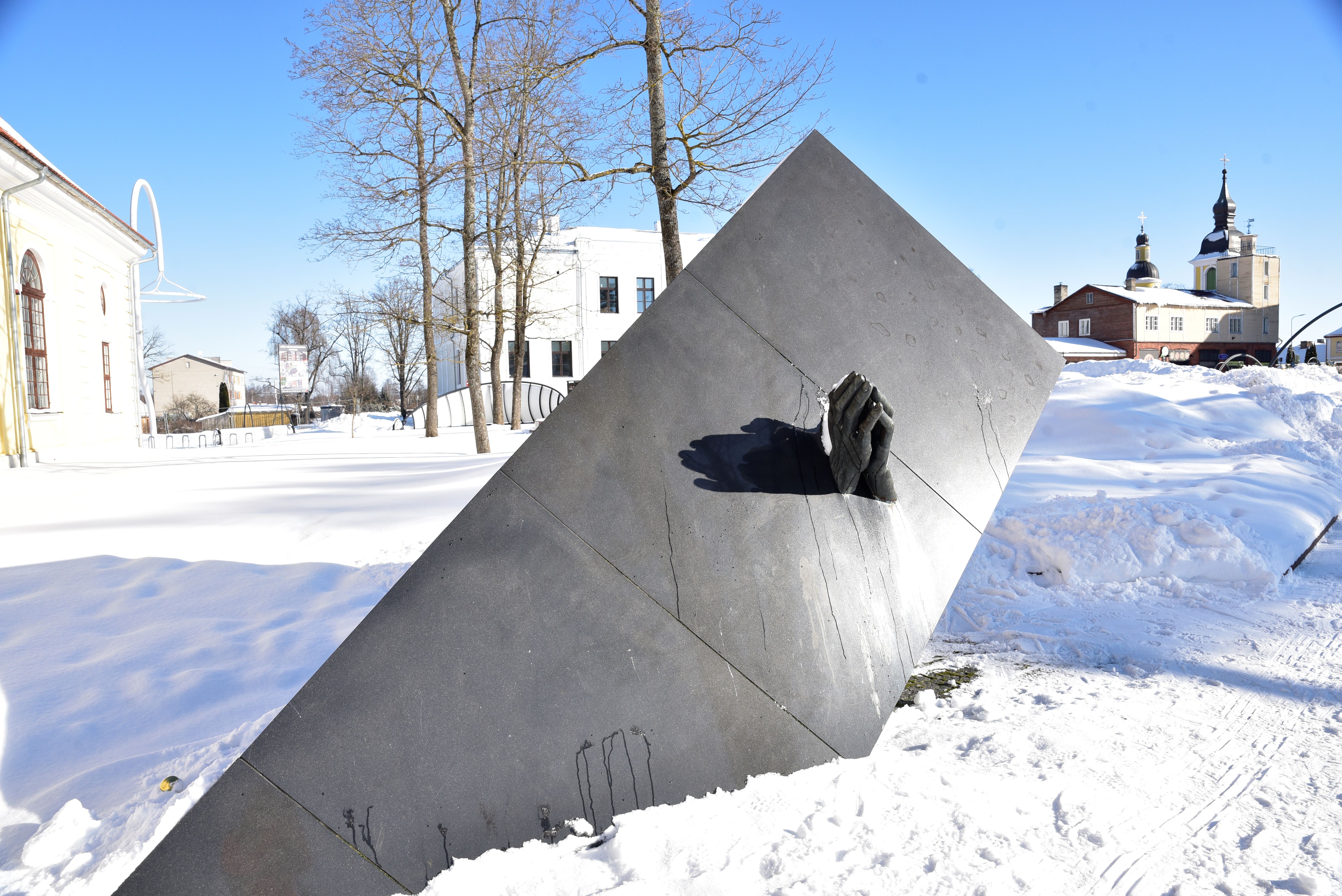 Das Denkmal für die bei der Katastrophe der Fähre Estonia Umgekommenen
