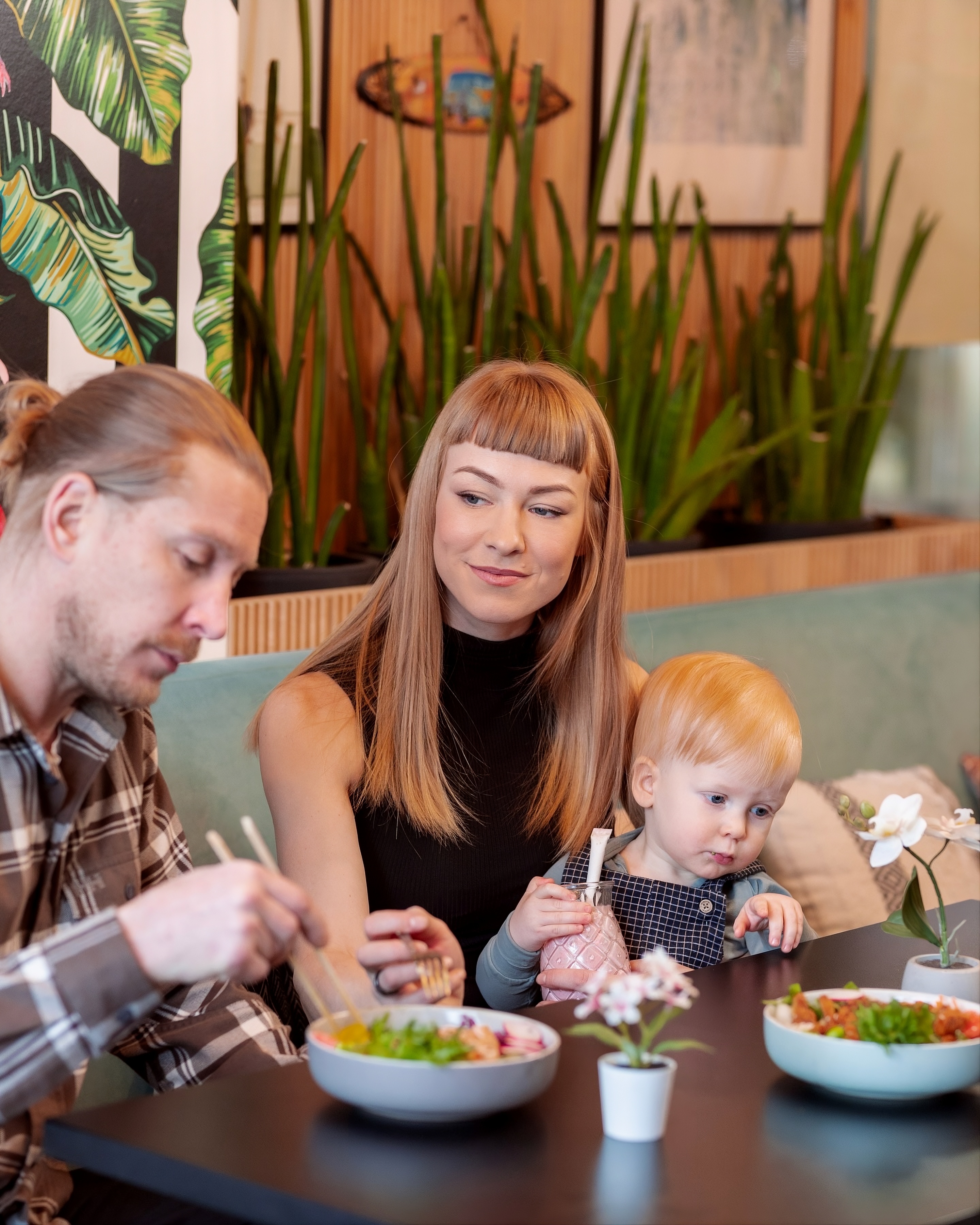 Restoran Hawaii Davai Poke & Smuutit armastavad ka lapsed