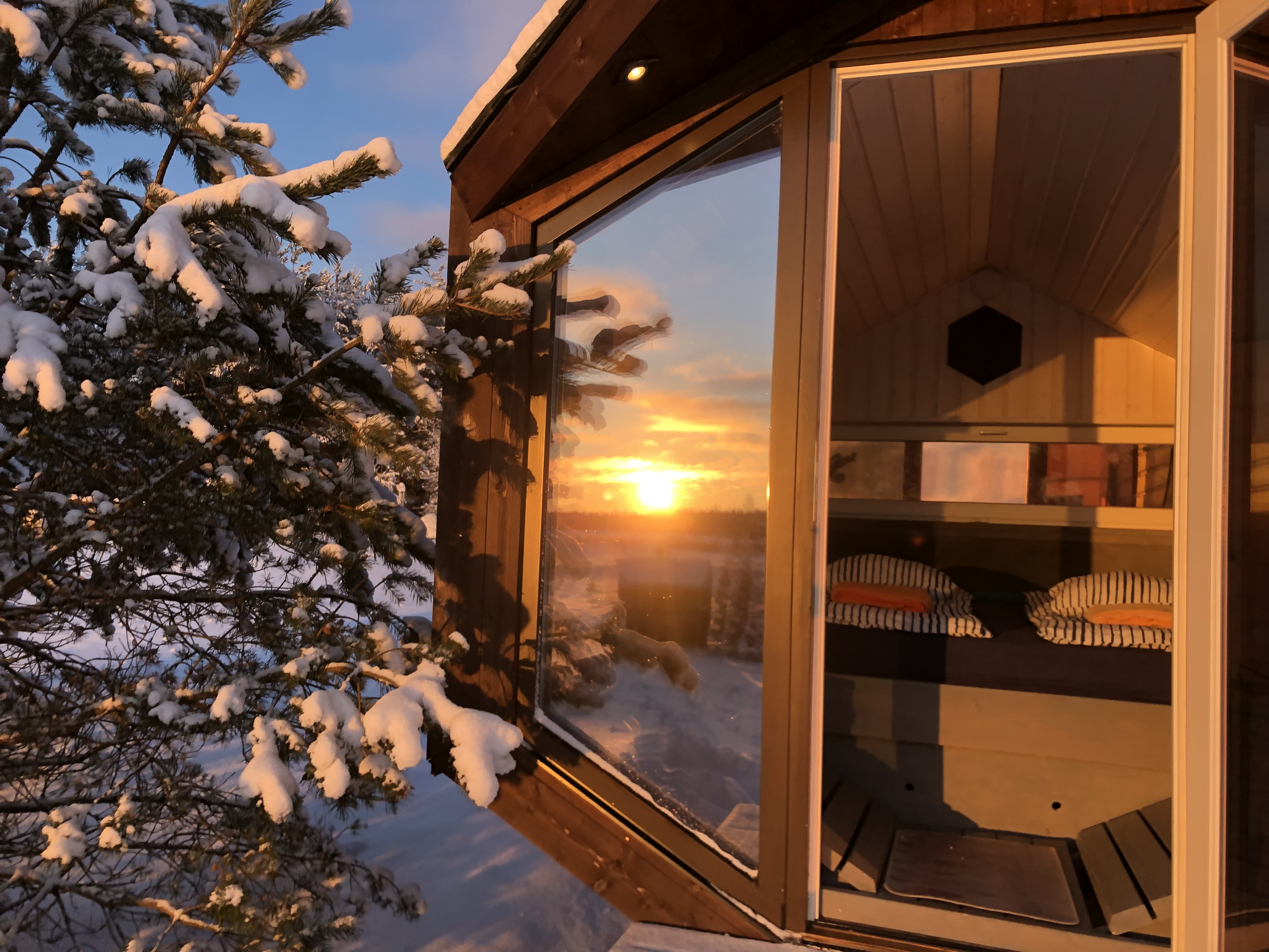 Voose Päikesekodu majutus küttega Kärg talvel