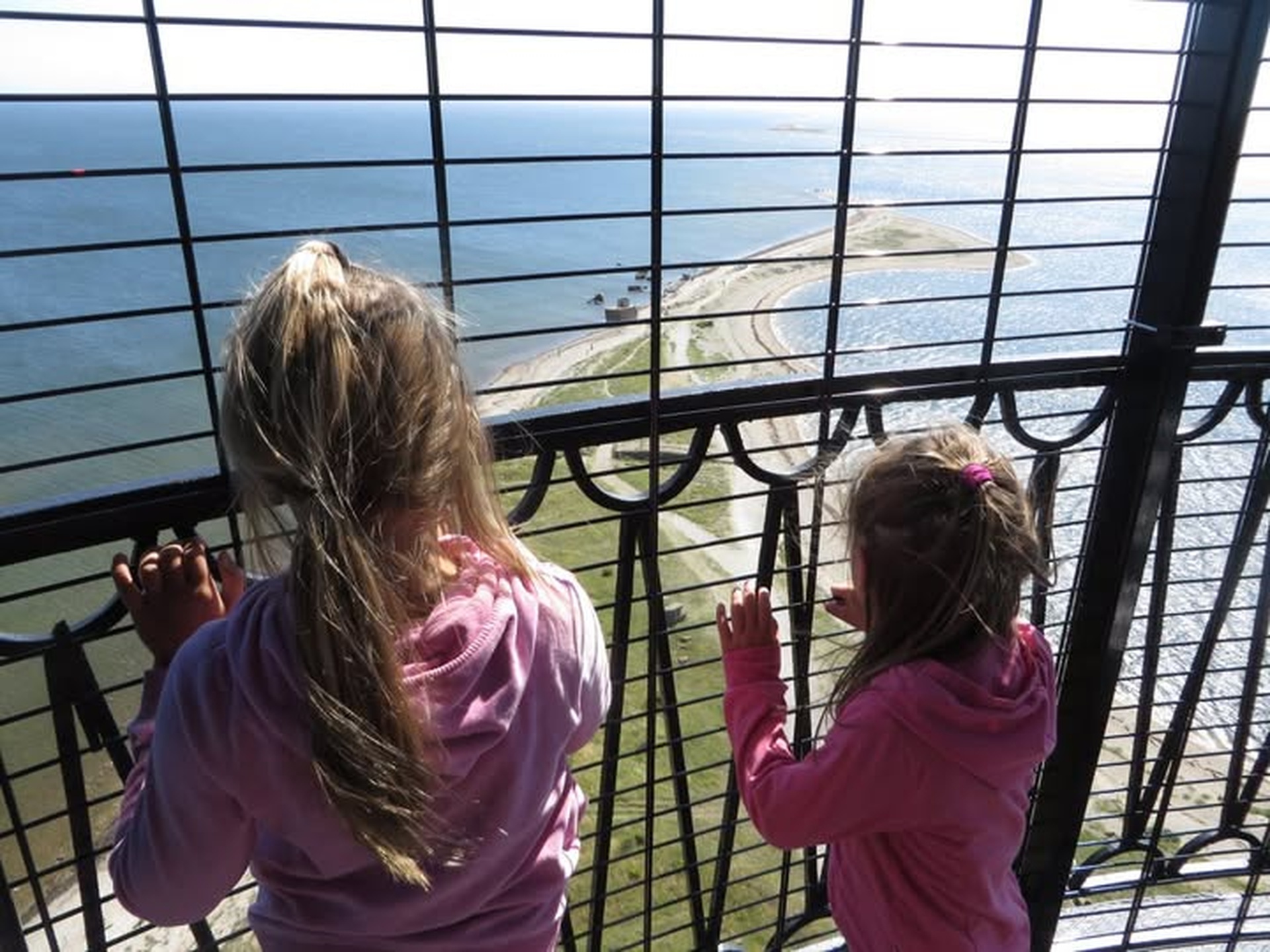 Vaade Sõrve tuletornist Saaremaal