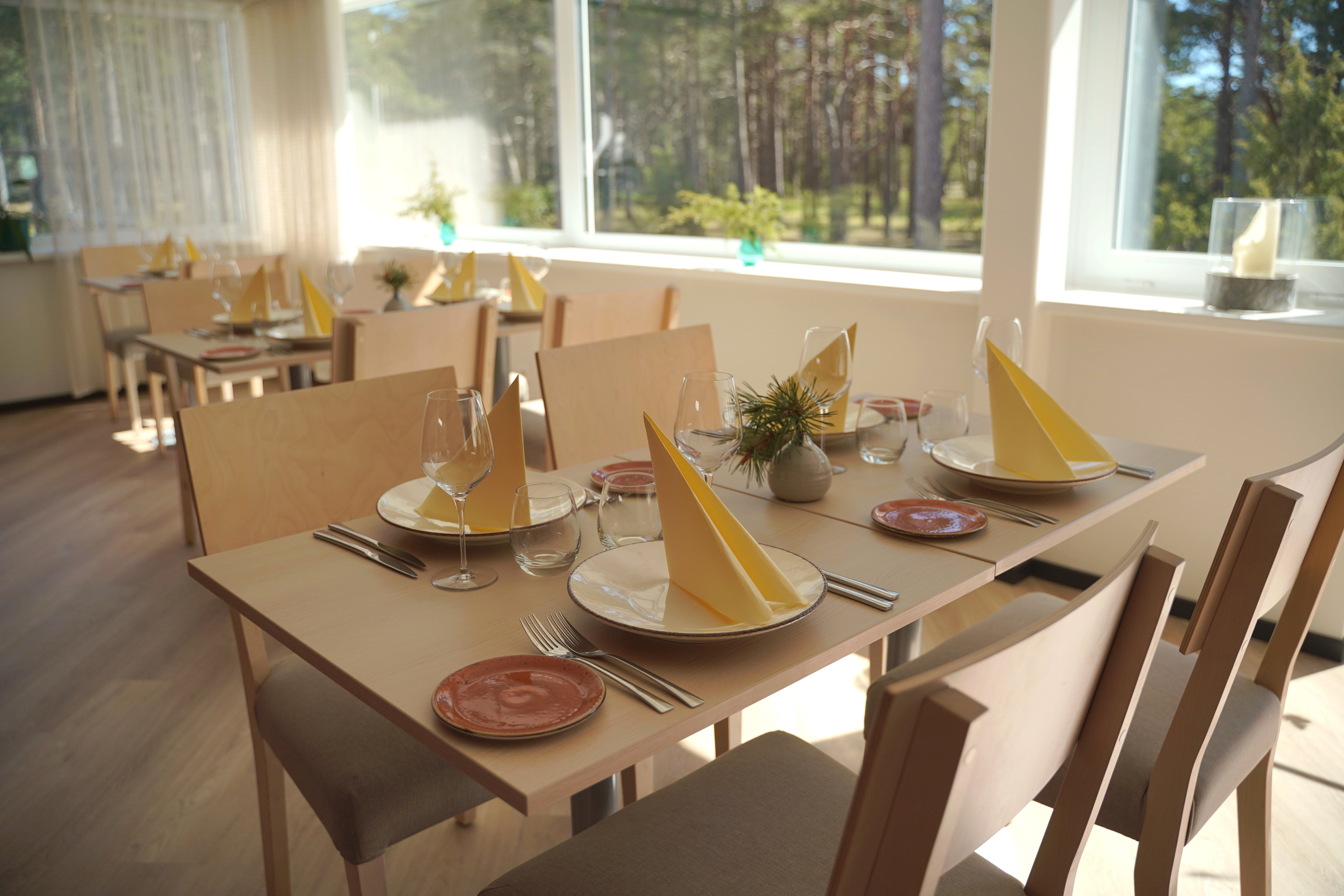 Saaremaa Rannahotelli lõunamenüü À la carte