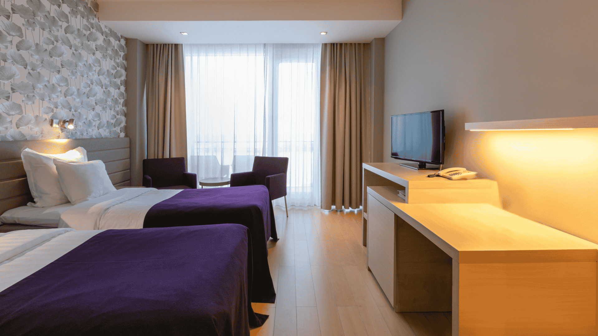 Tervise Paradiis, hotellituba