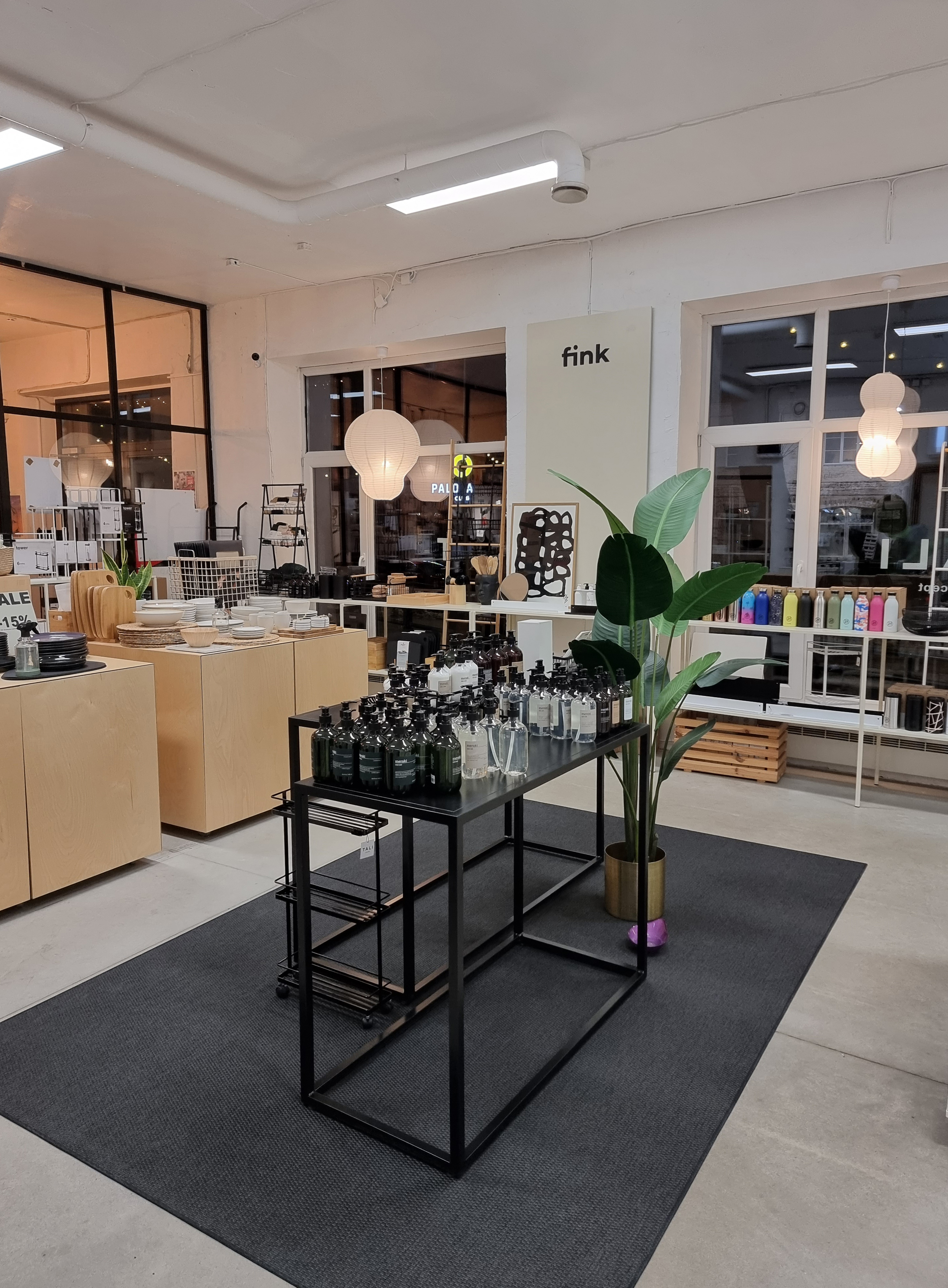 TALI Design Store interior