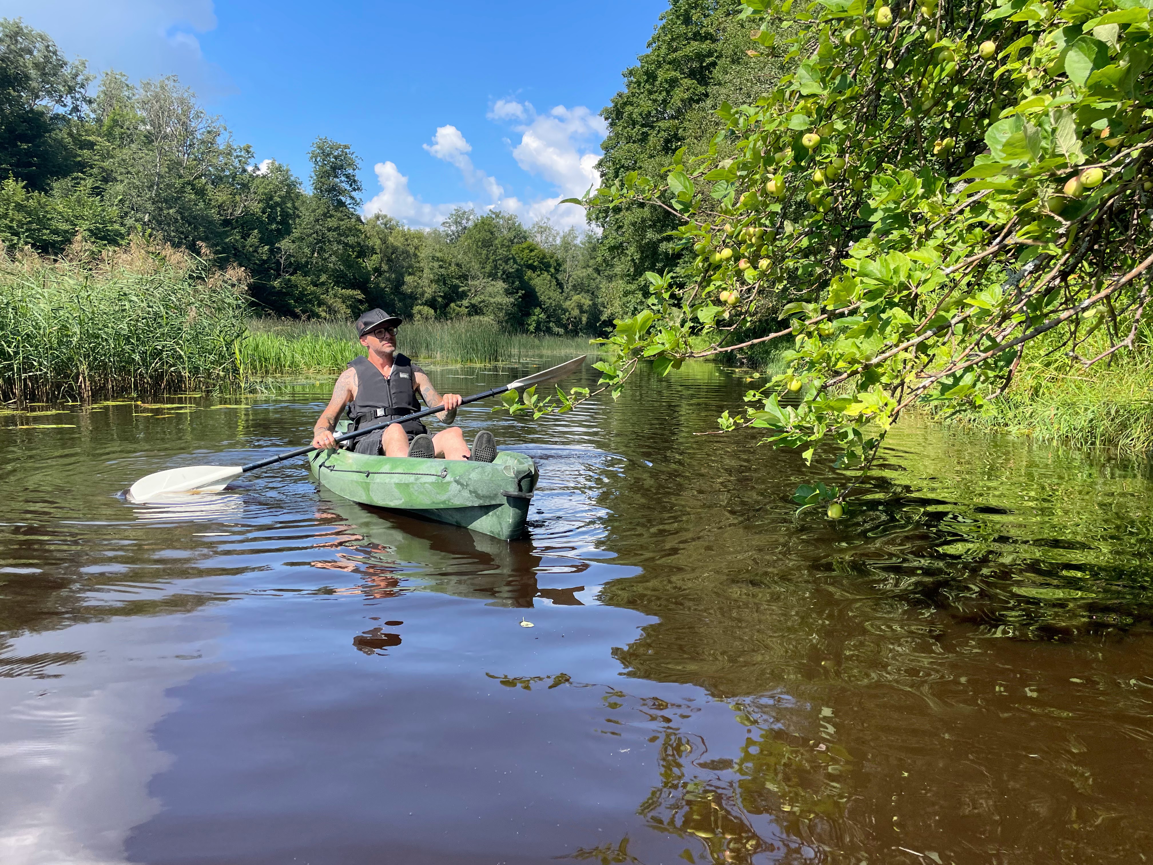 Avasta kajakiga Pärnu ja Sauga jõge