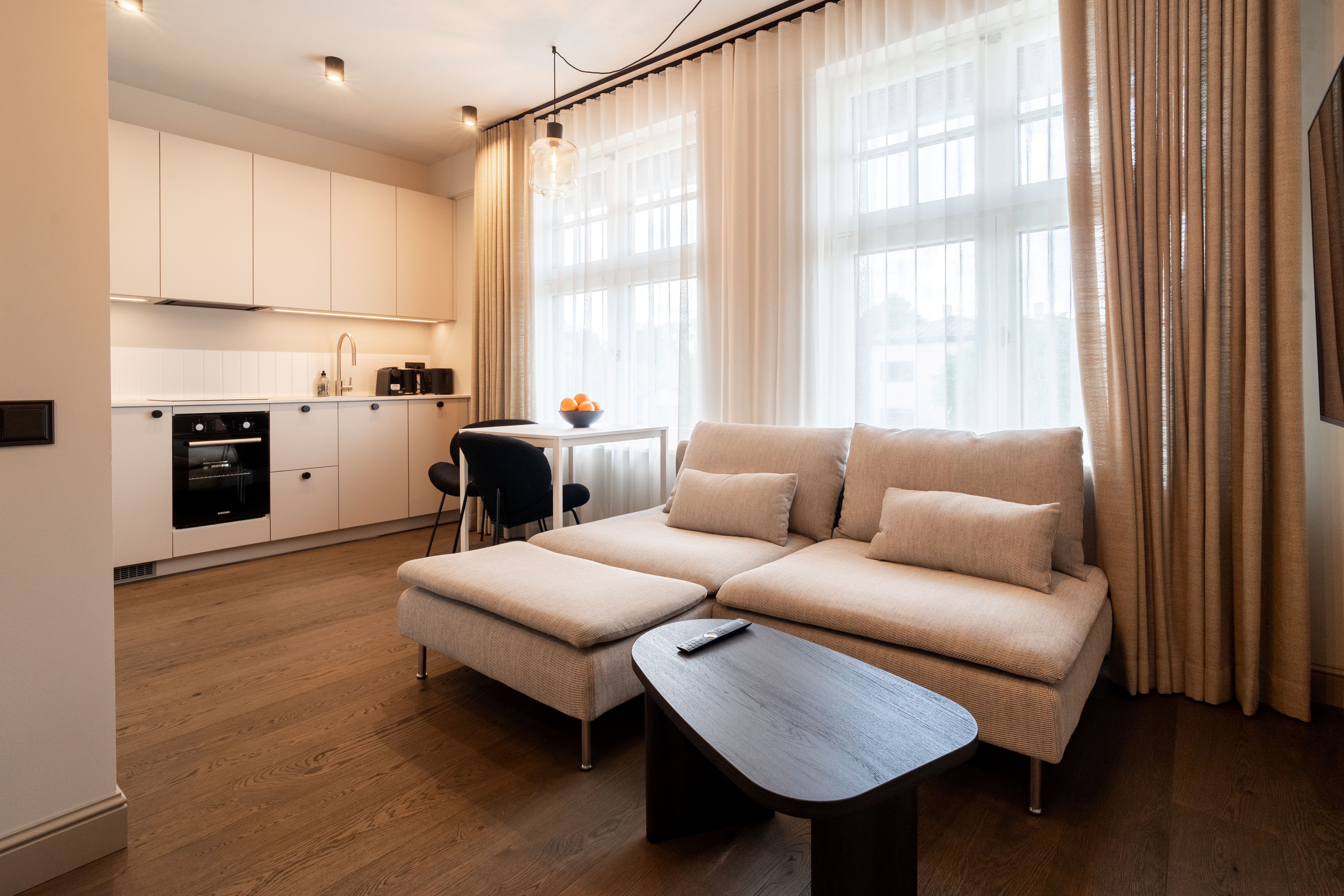 Väiksem, kuid kõige vajalikuga korter 6 köök/elutuba.