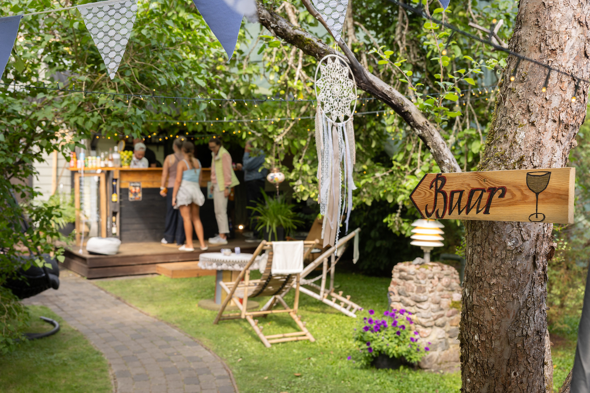 Bārs Hījumā mājas kafejnīcā