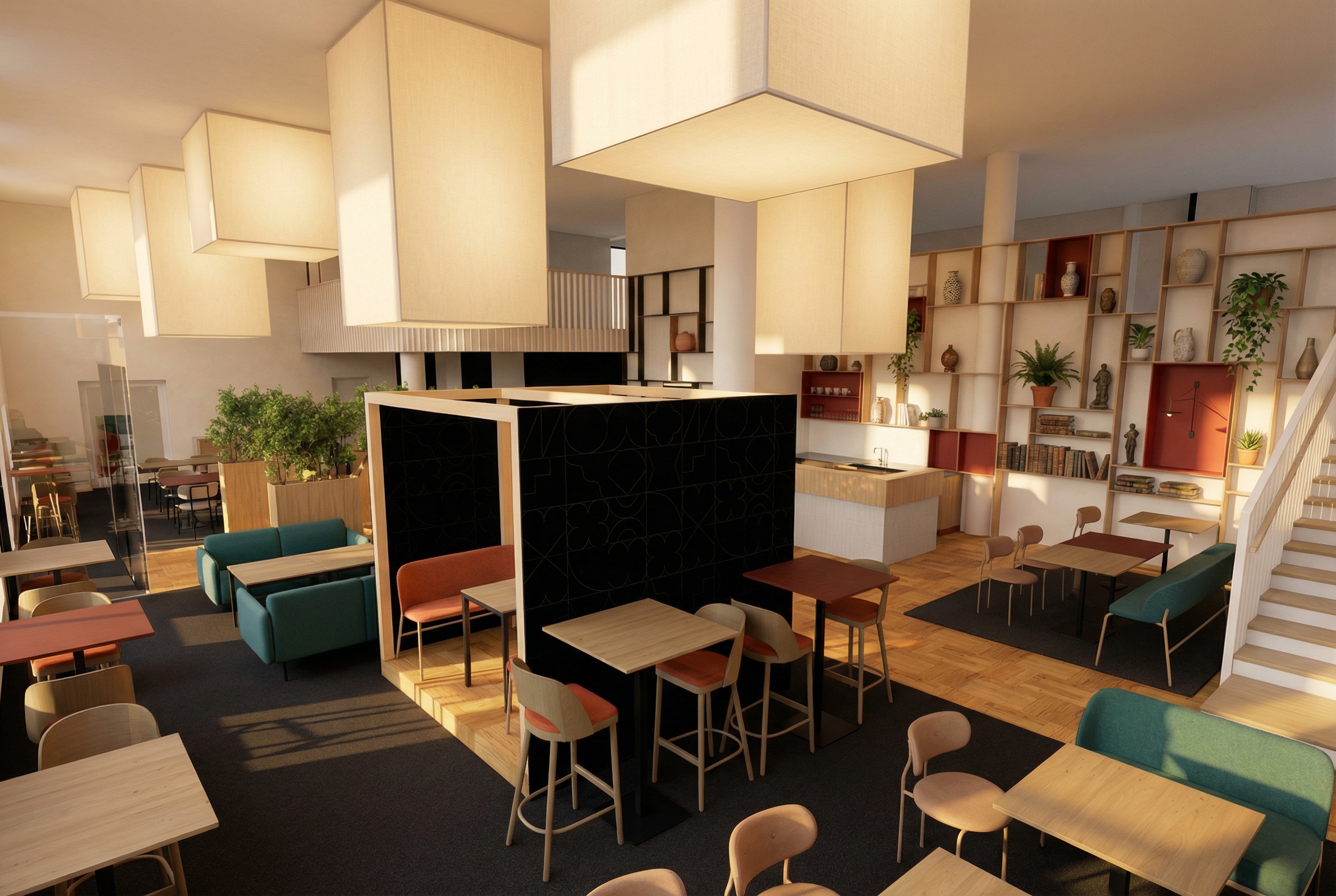 Hotell SOHO lobby ja vastuvõtt