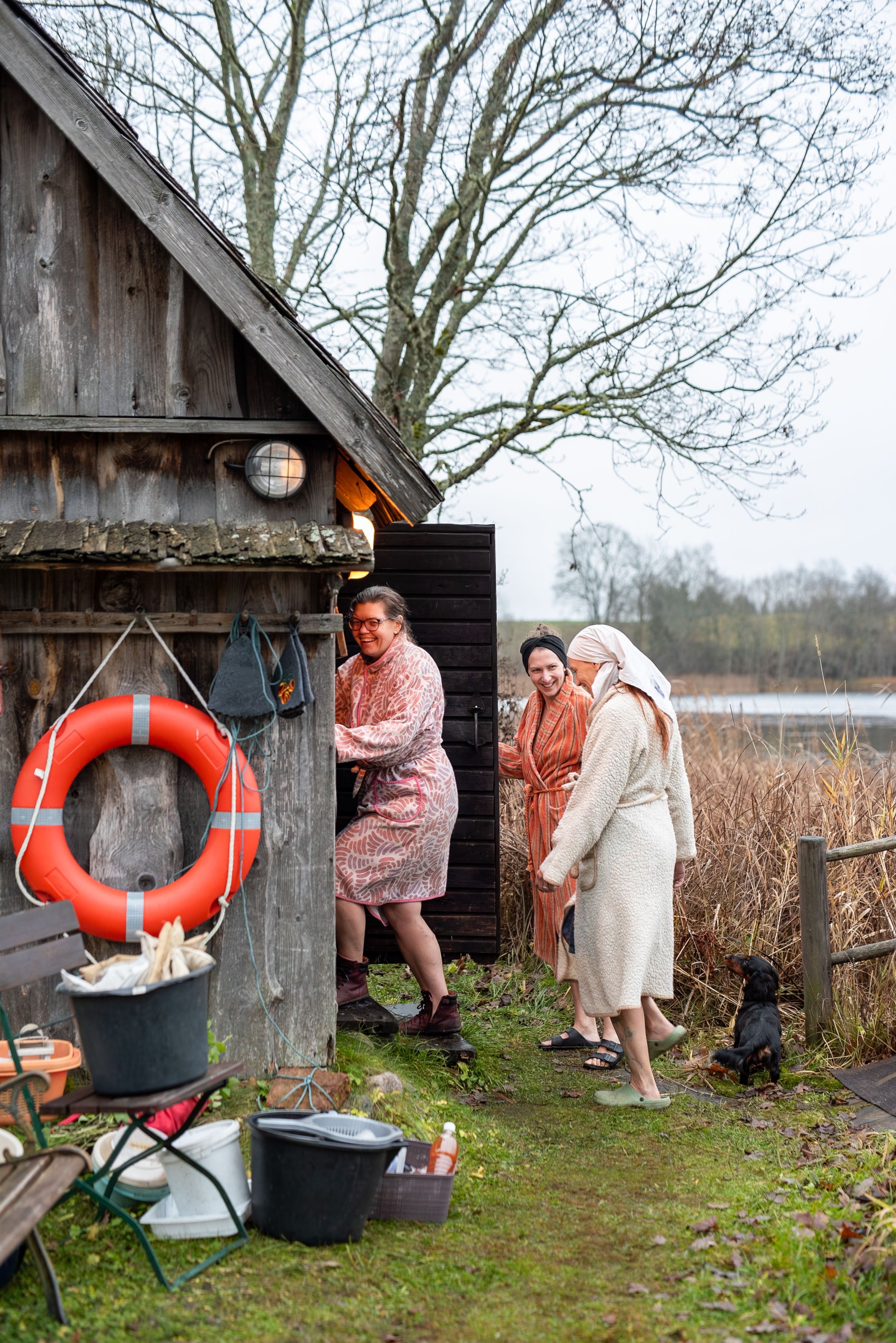 Uue-Saaluse suitsusauna mahub kuni 10 inimest