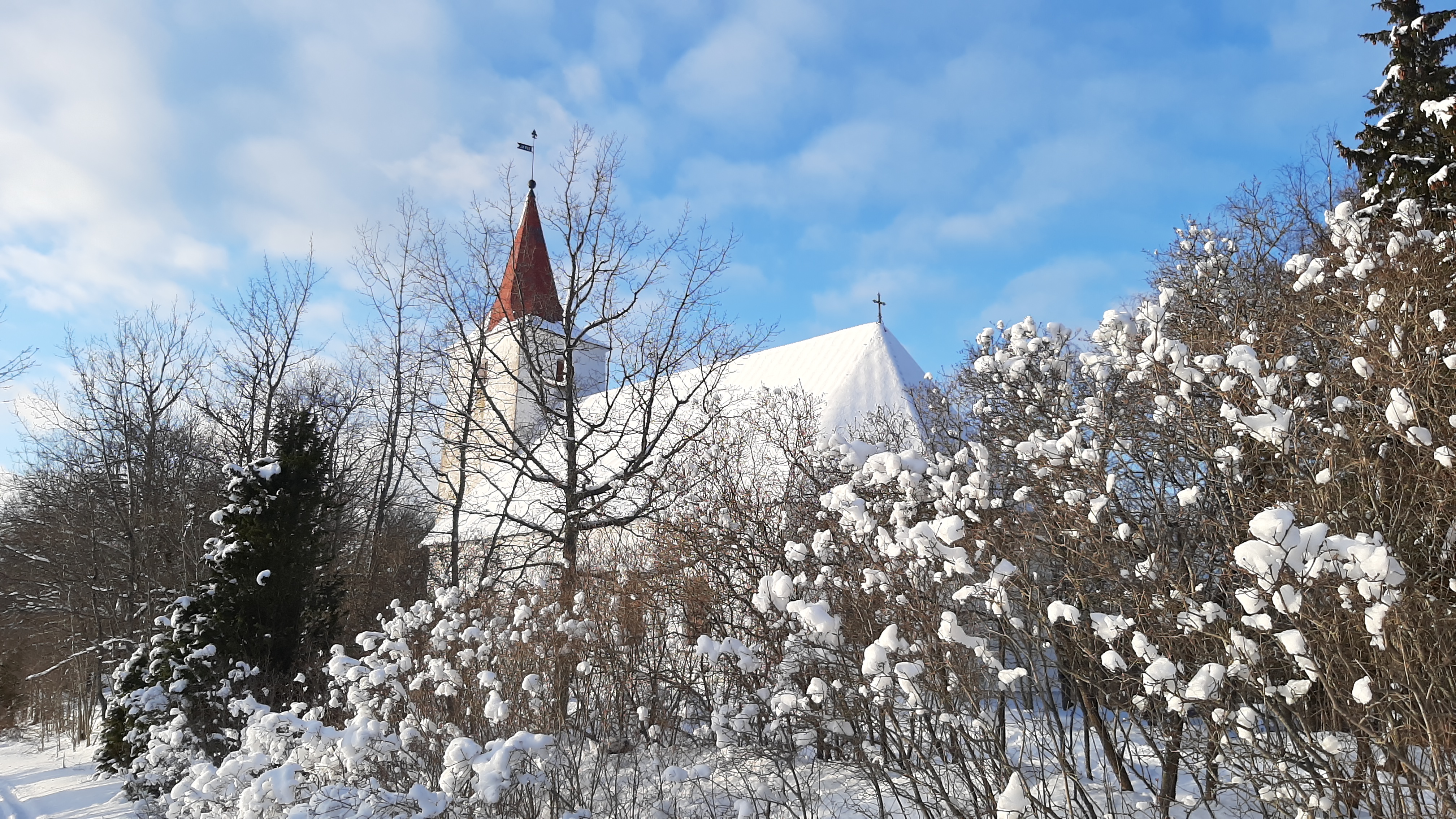 Reigi kirik talvel