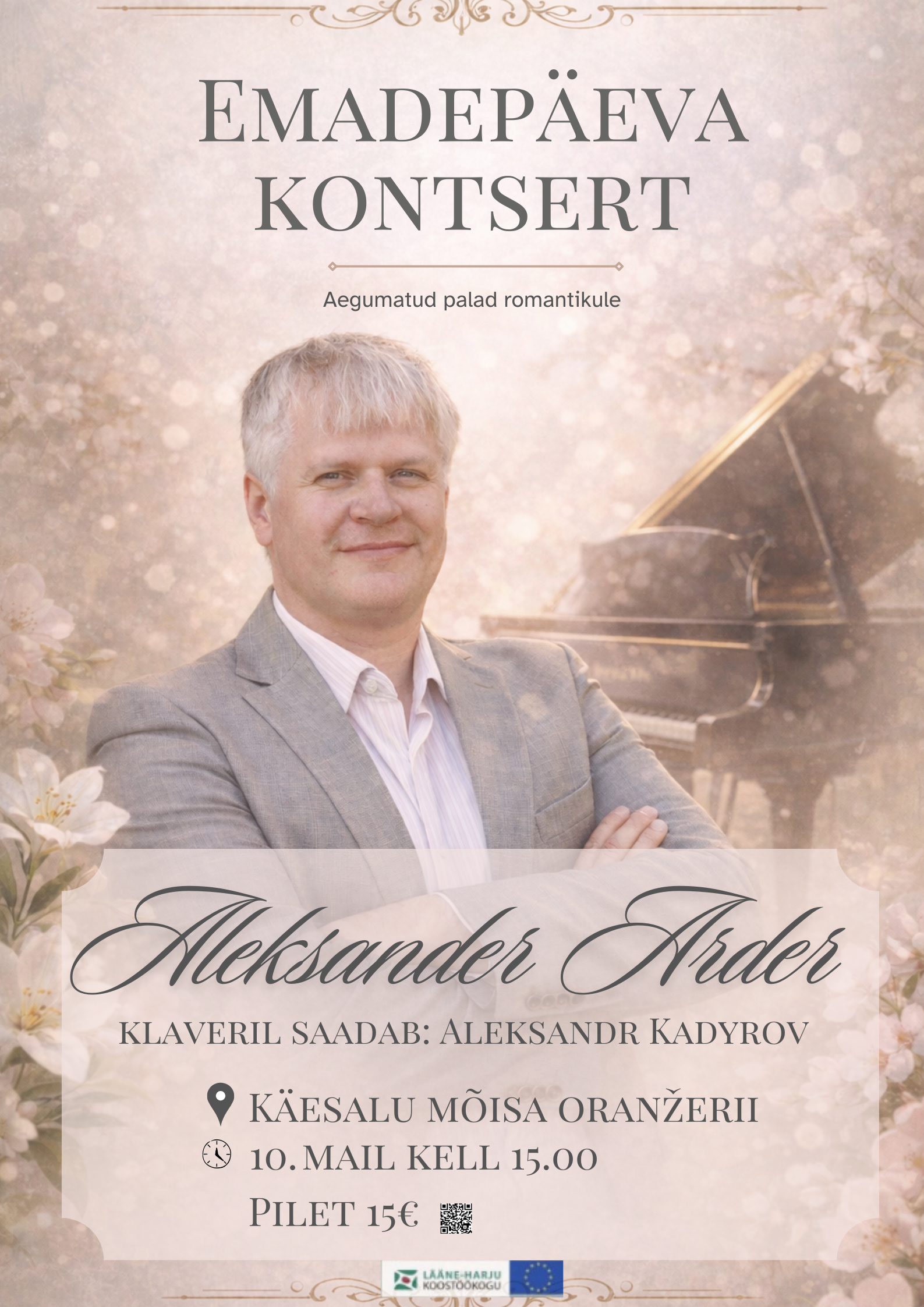 Emadepäeva kontsert Käesalu mõisa oranžeriis