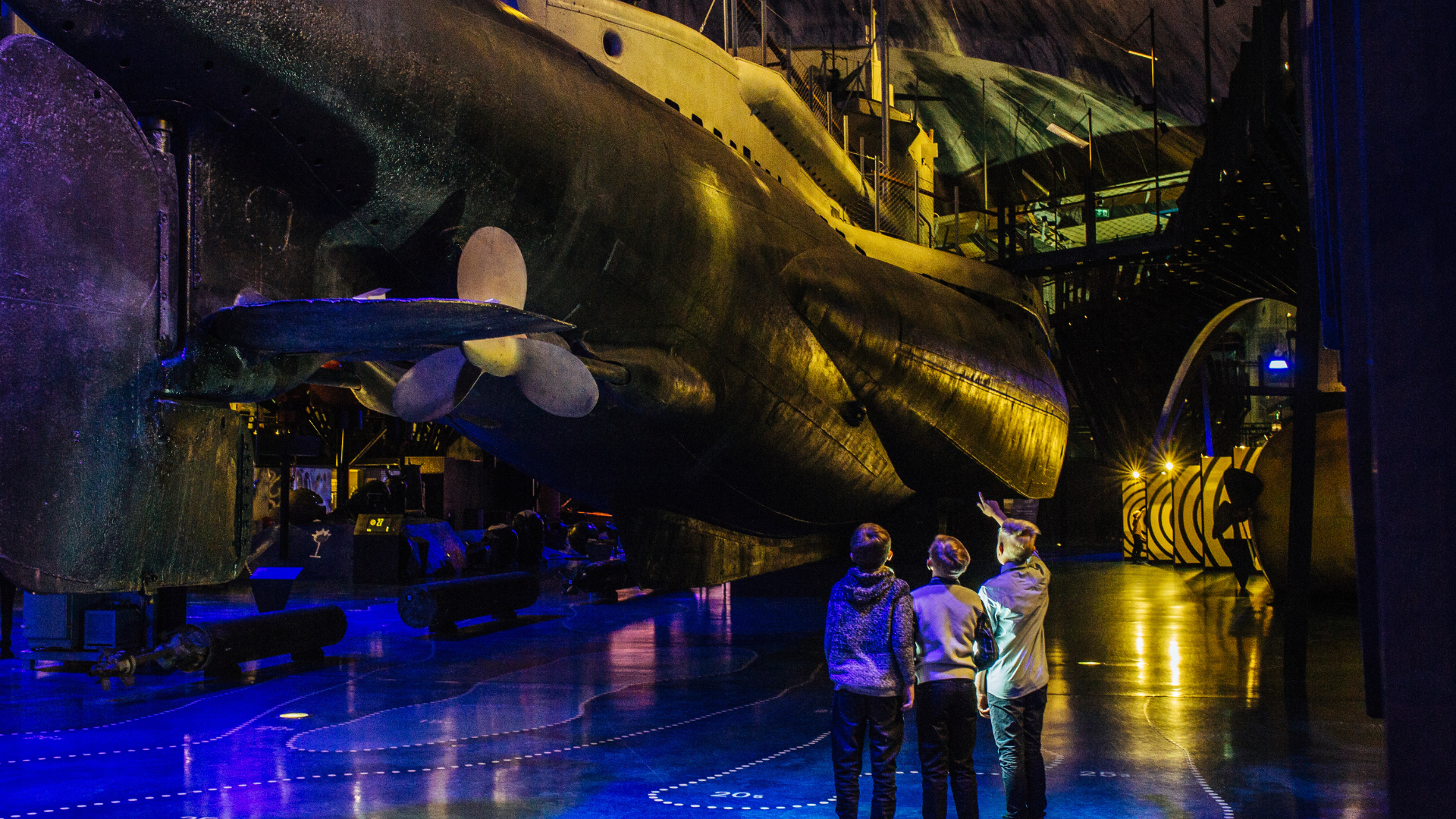 The most exciting maritime museum in Europe is located in the Seaplane Harbour! About 200 authentic items are on display at the historical seaplane ha