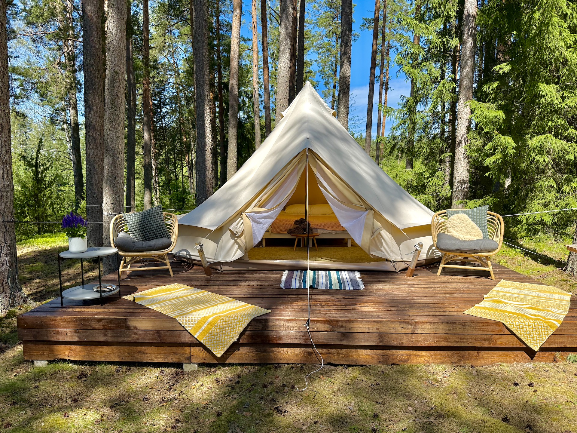 Saarjärve Glämping suvel