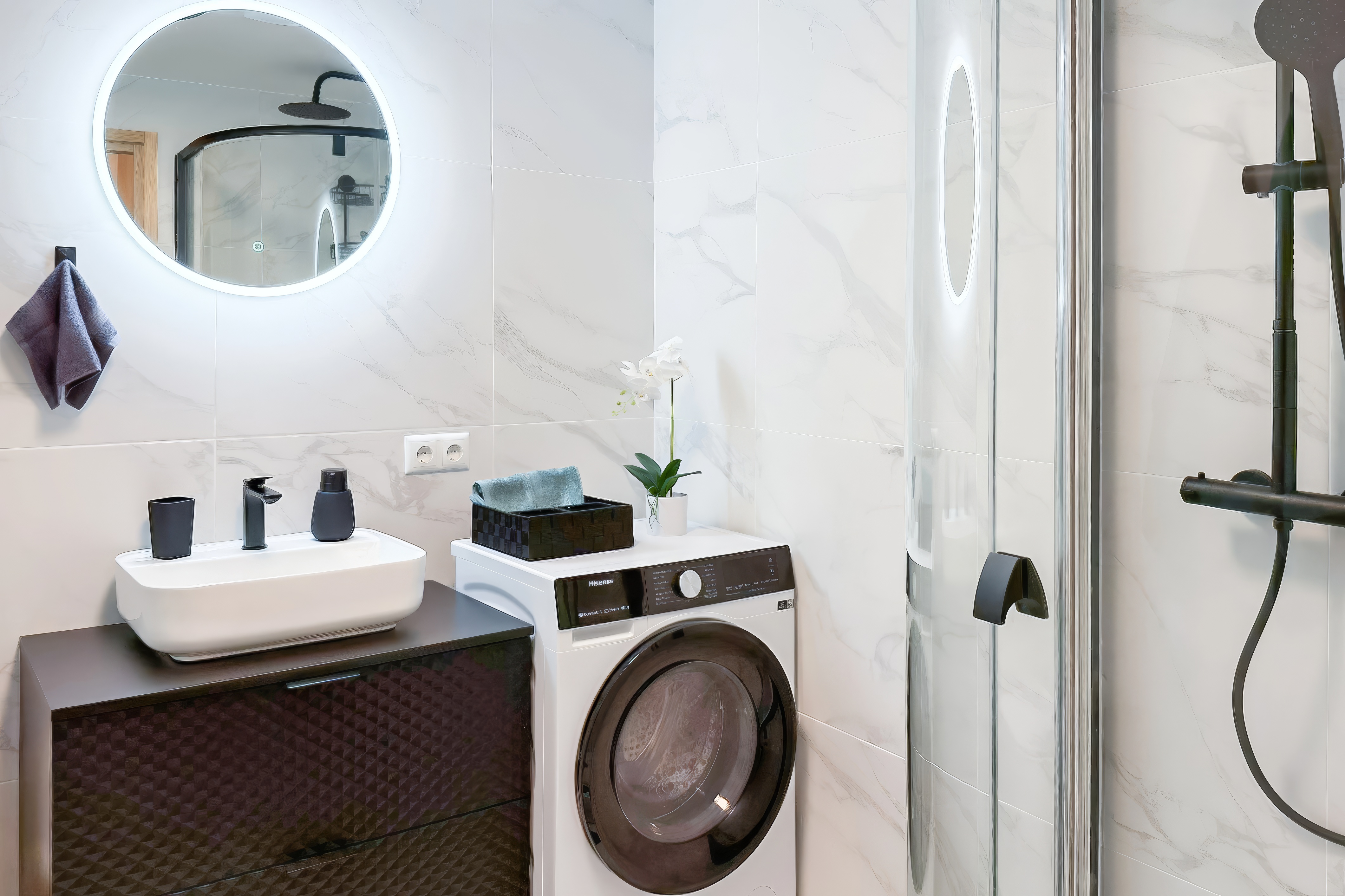 Kuressaare Stays Parkside Apartment vannituba