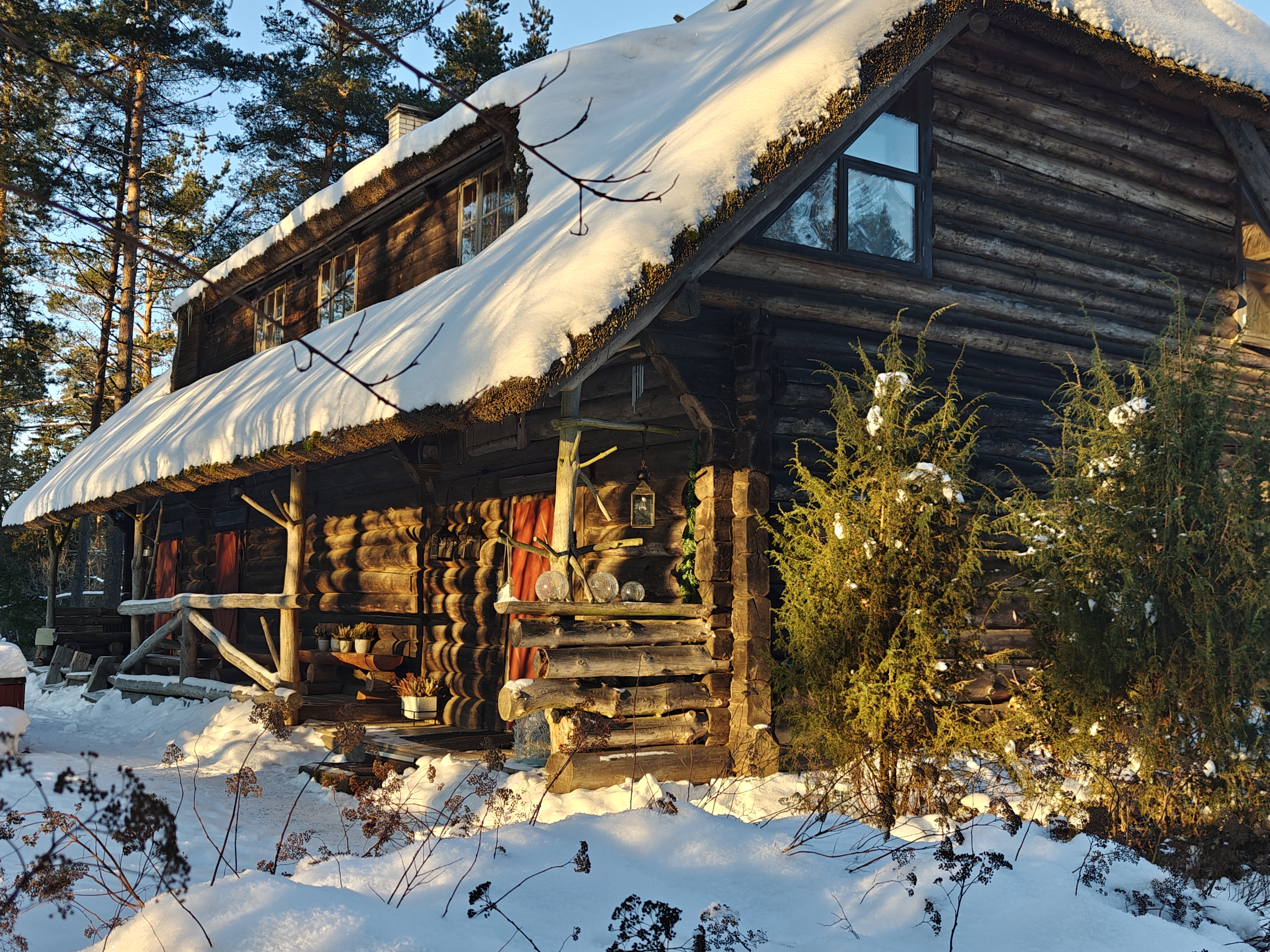 Käbliku Suur Puhkemaja talvine