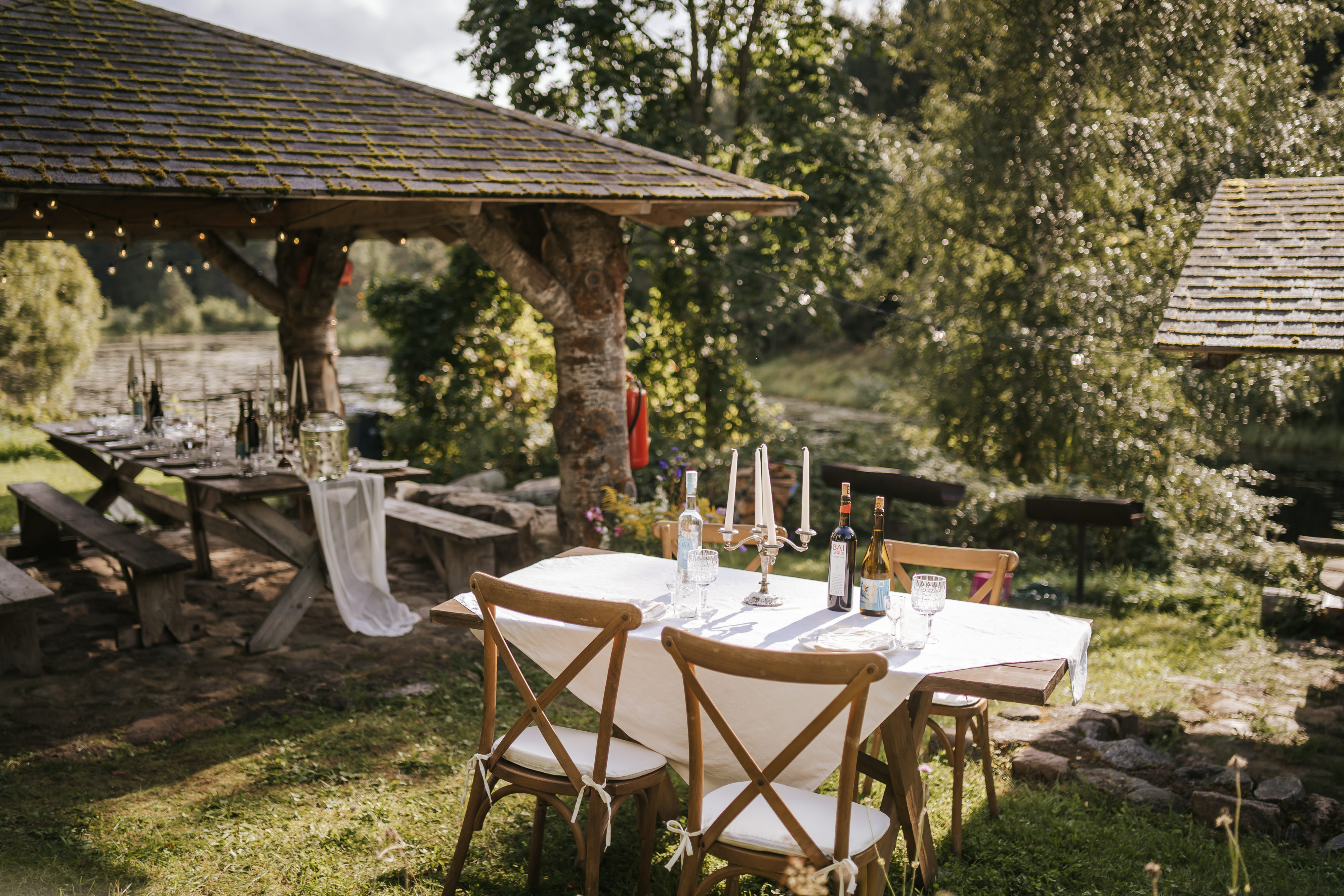 Käbliku grilli- ja peoala järve ääres