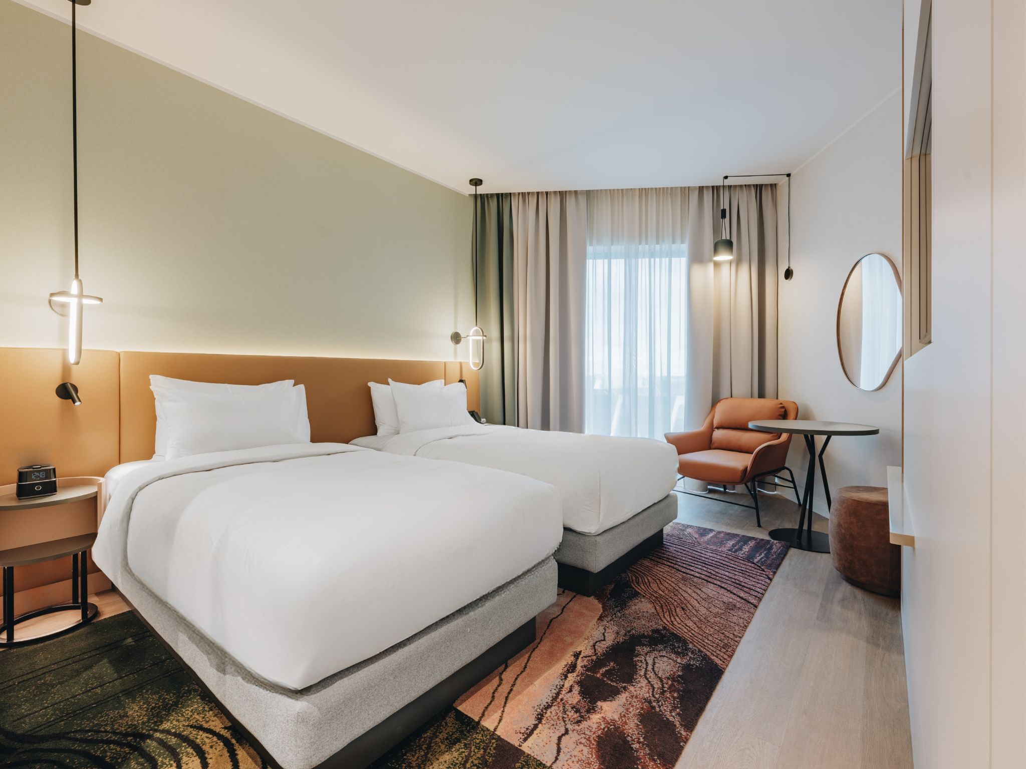 Helles Hotelzimmer im Stadtzentrum