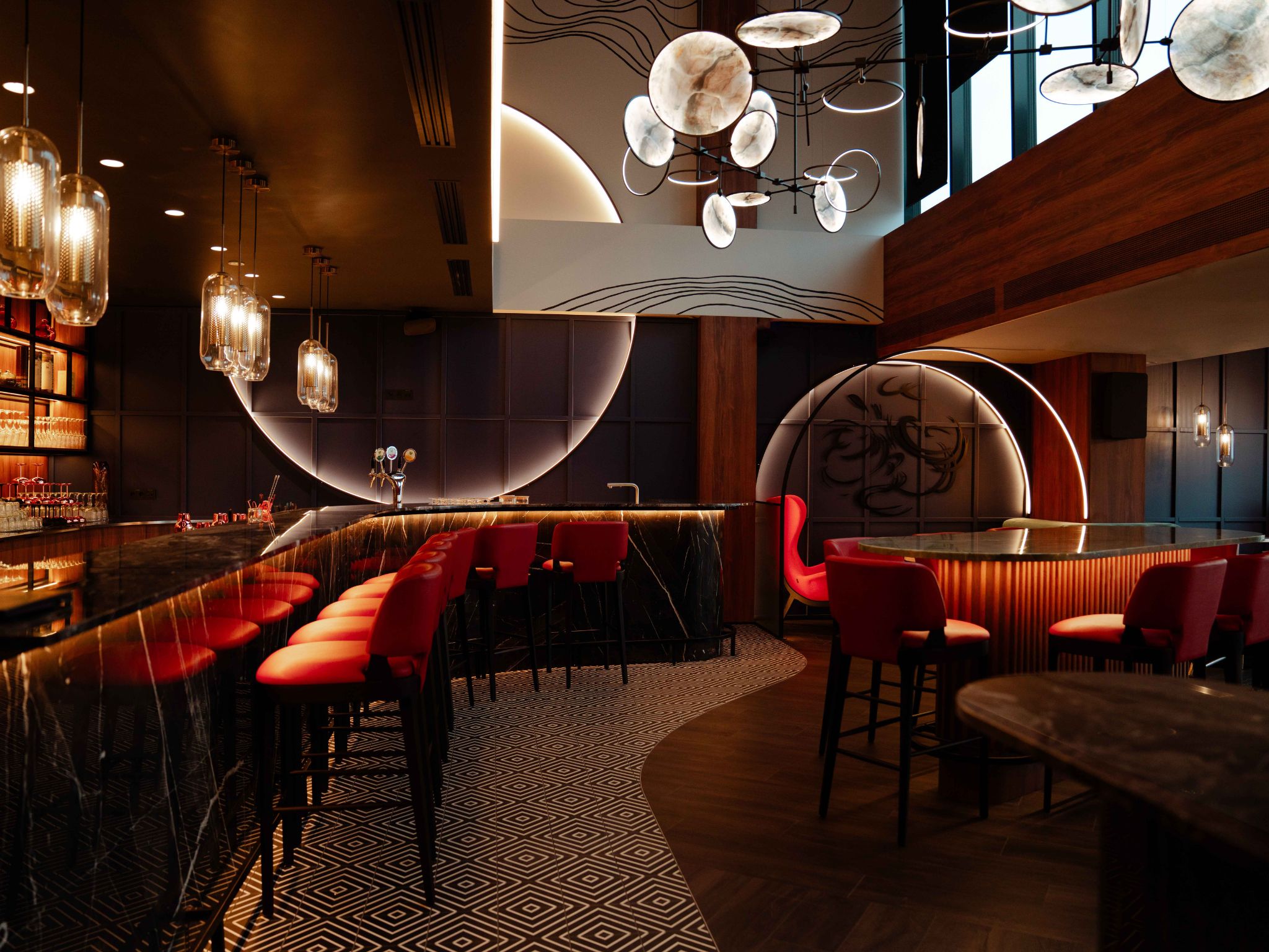 Cocktailbar im Hotel