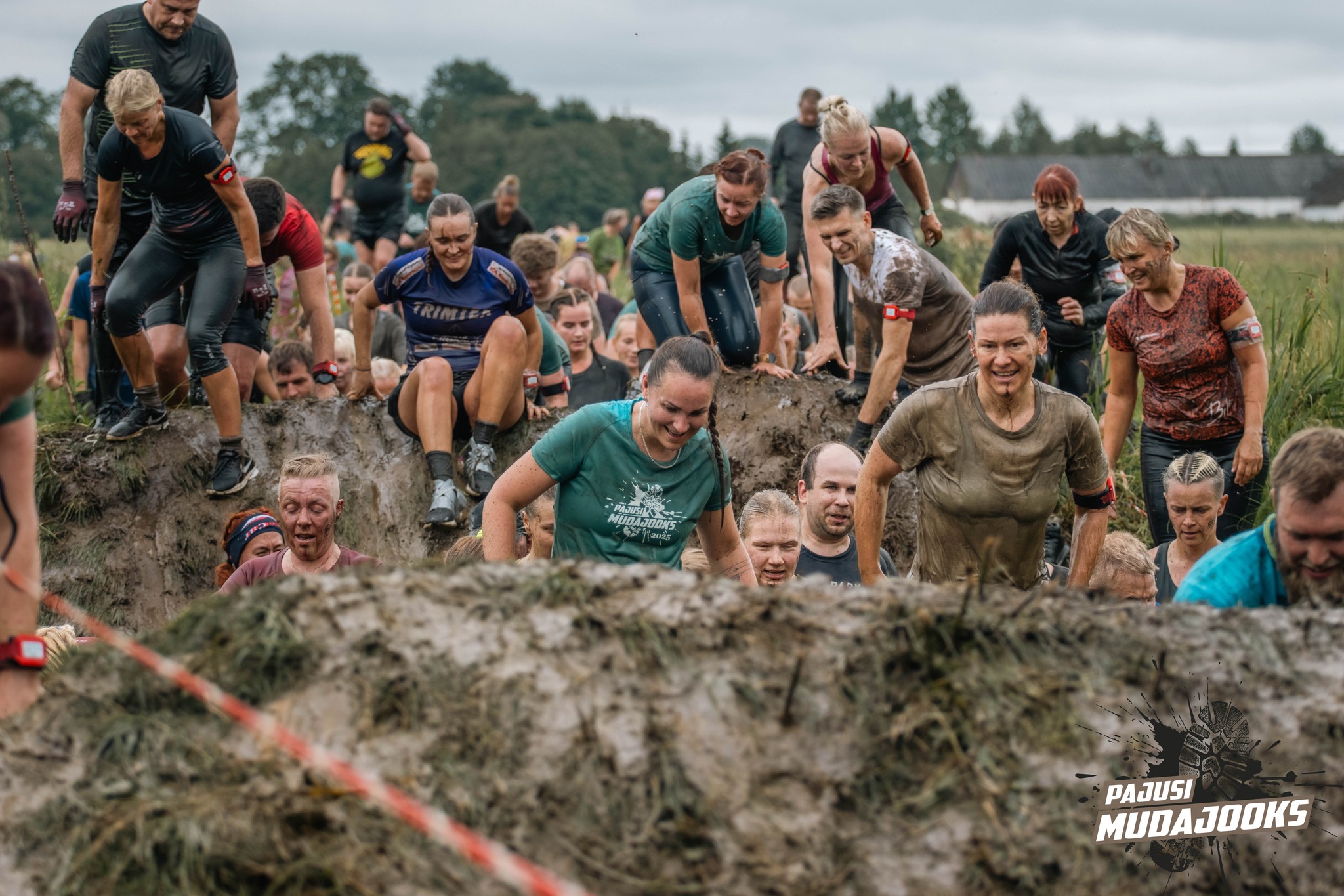 Mud run is a fun and challenging obstacle race.