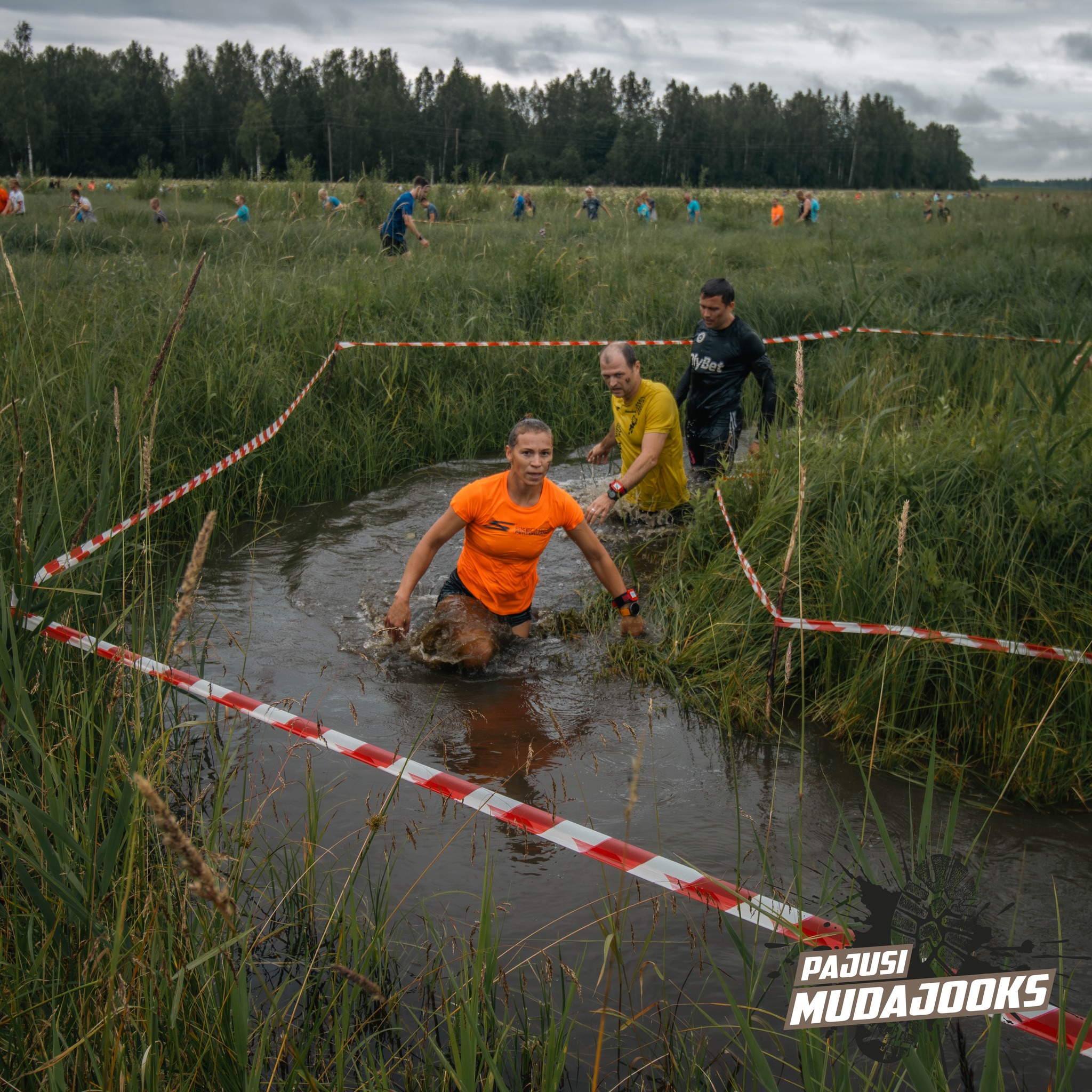 Obstacles of Pajusi Mud Run