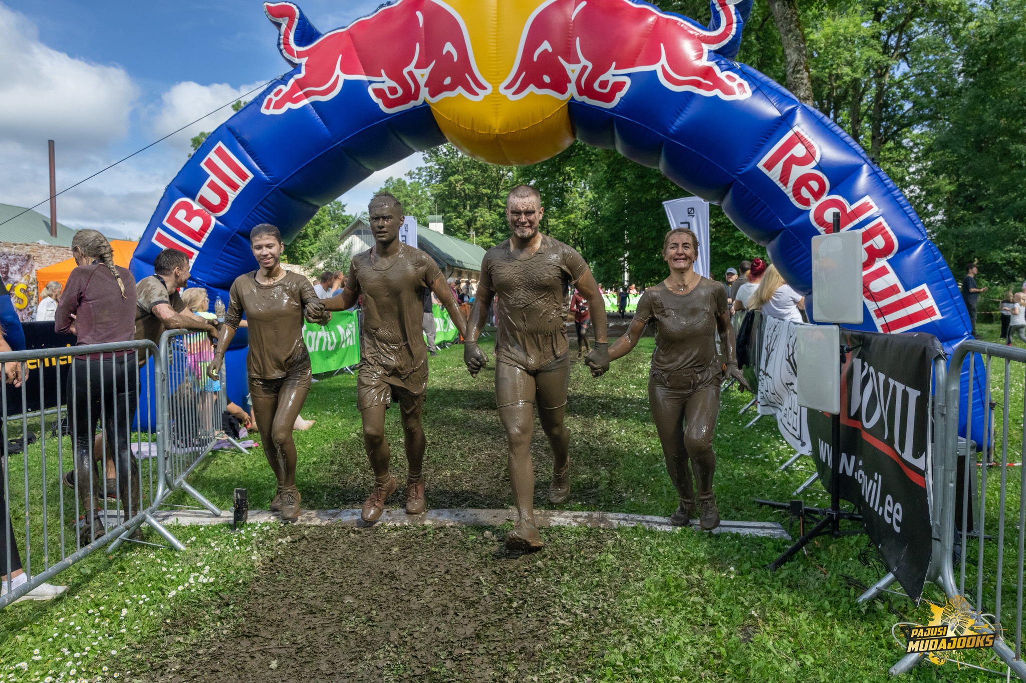 Finished Pajusi Mud Run