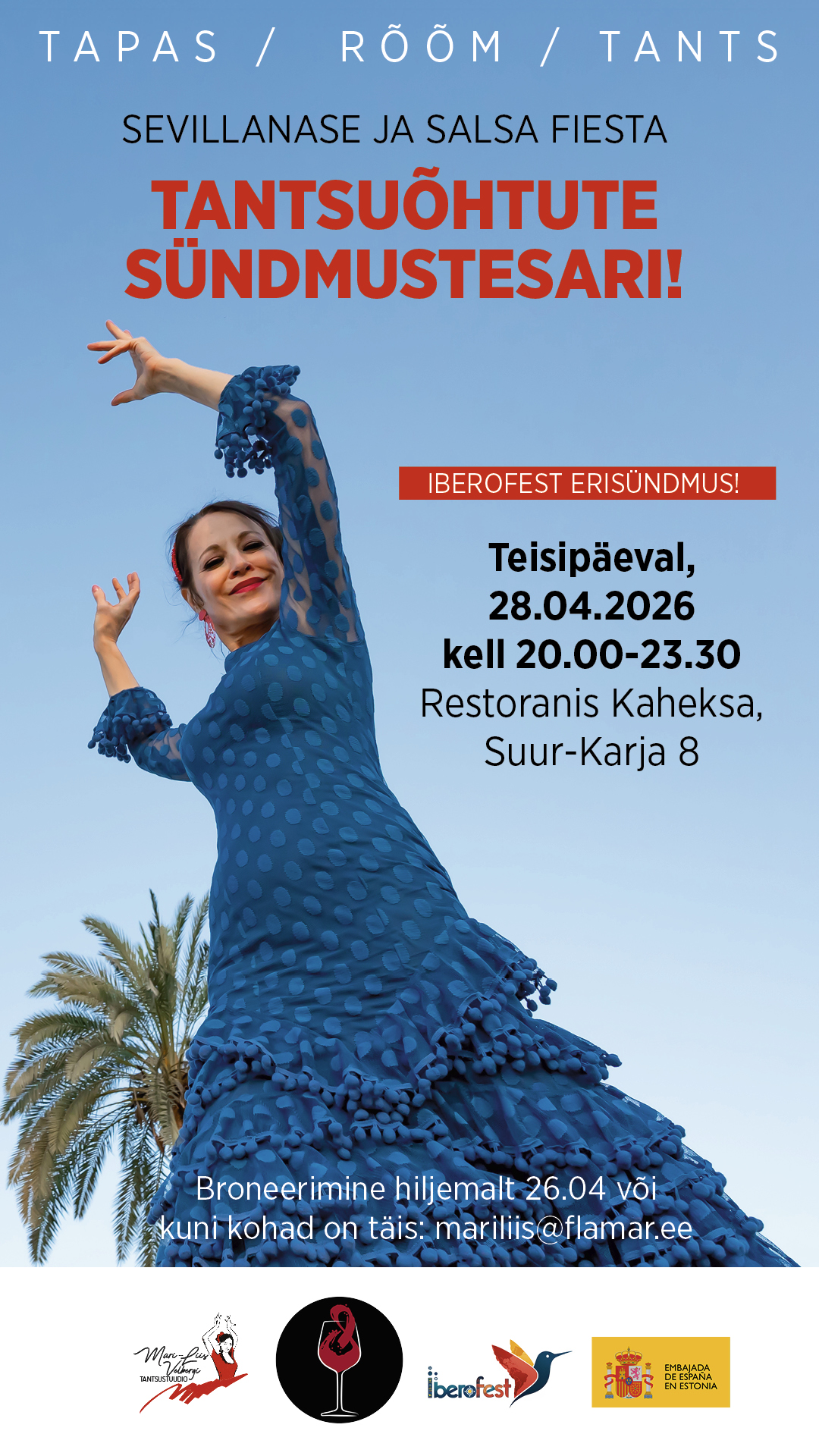 Sevillanase ja Salsa Fiesta