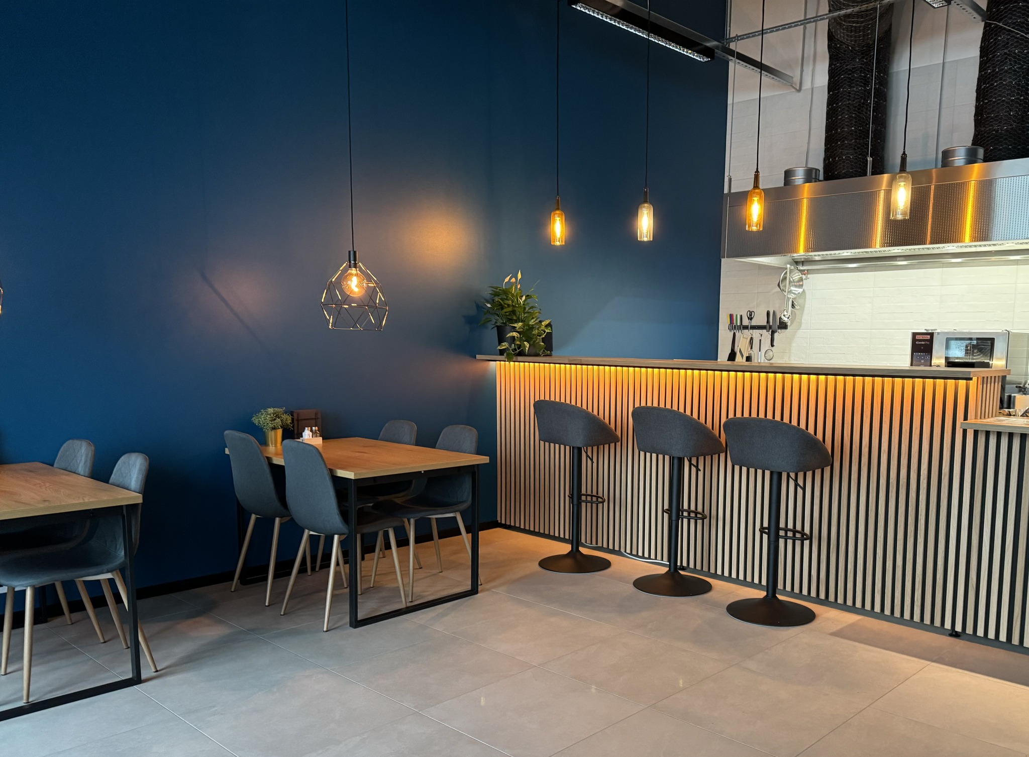 Koreapärane restoran Koko Kitchen interjöör