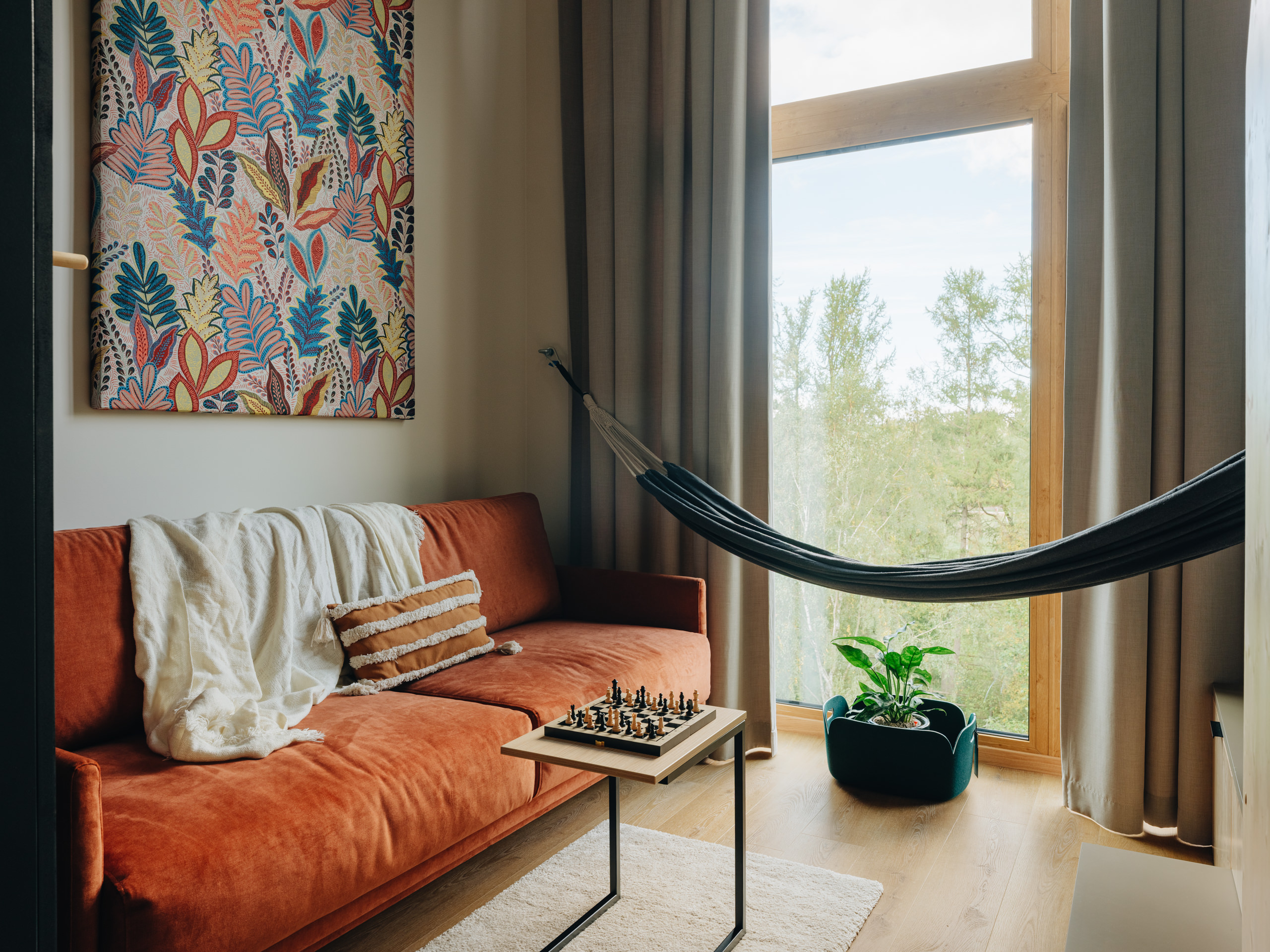 Loft-style apartment in Sume House