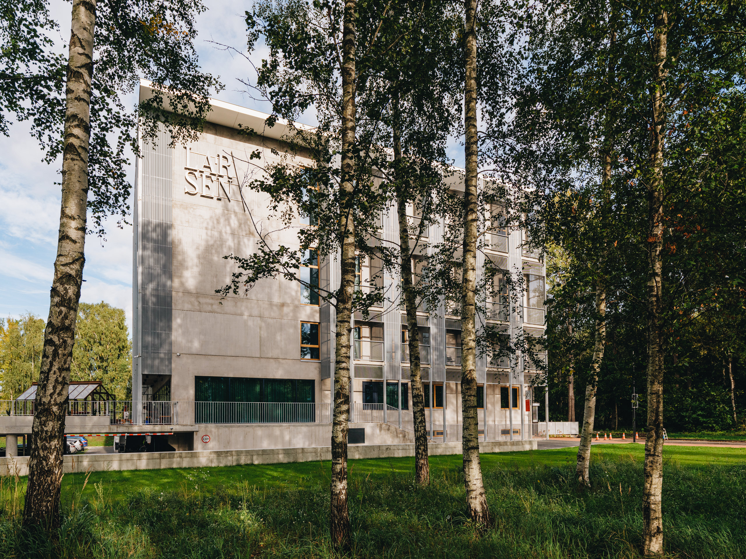 Summer house exterior view