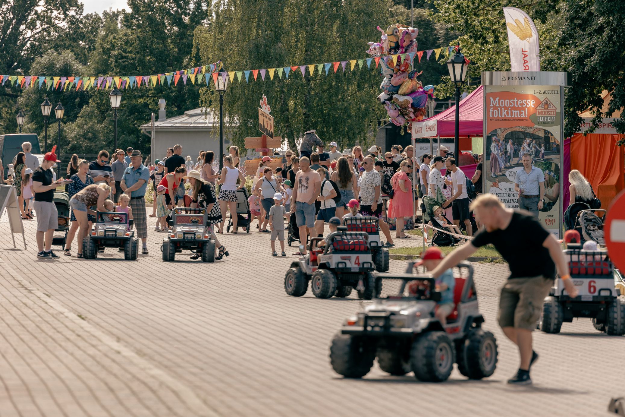 Võru Lastefestival, elektriautod