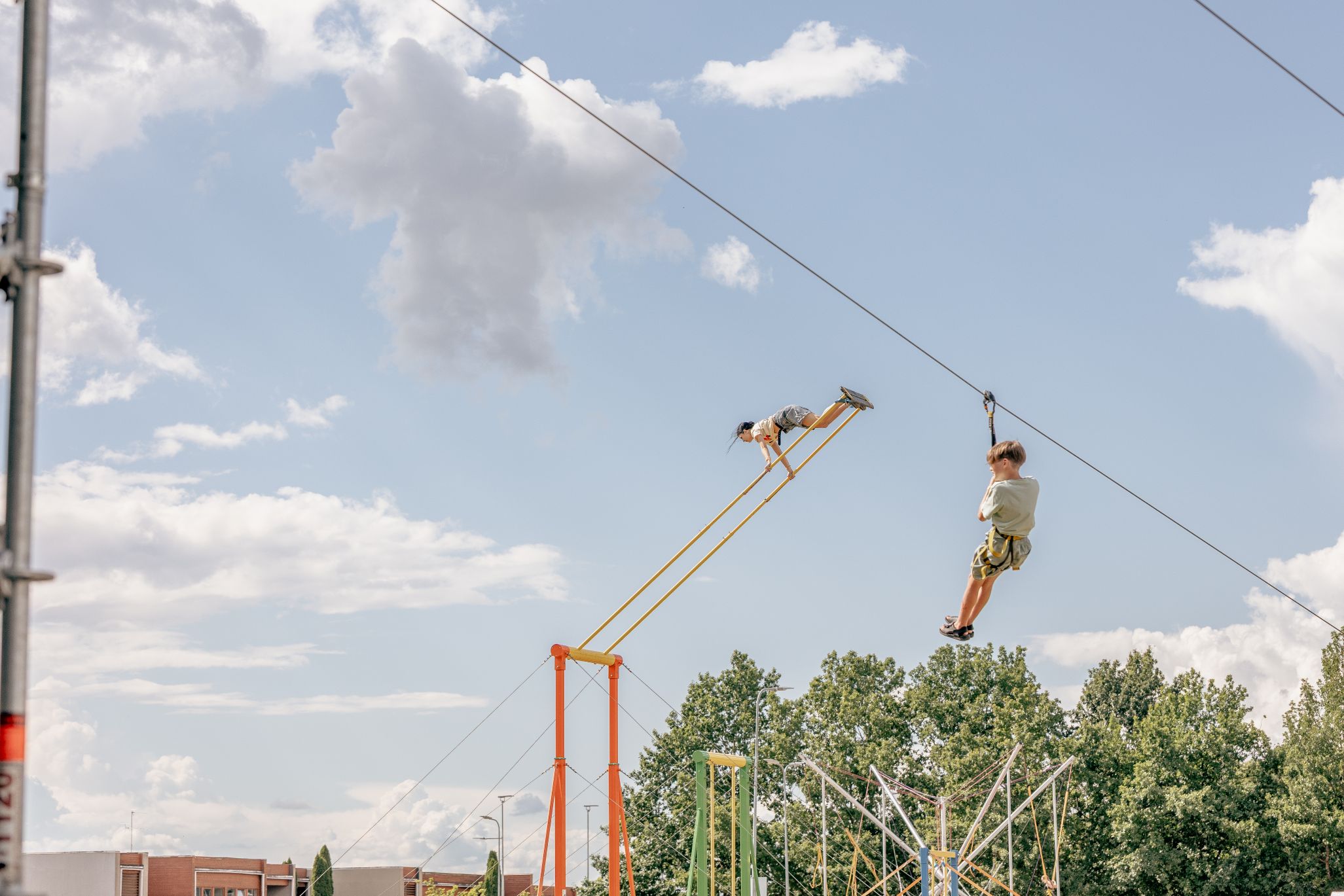 Võru Lastefestival, kiiking ja õhulennud