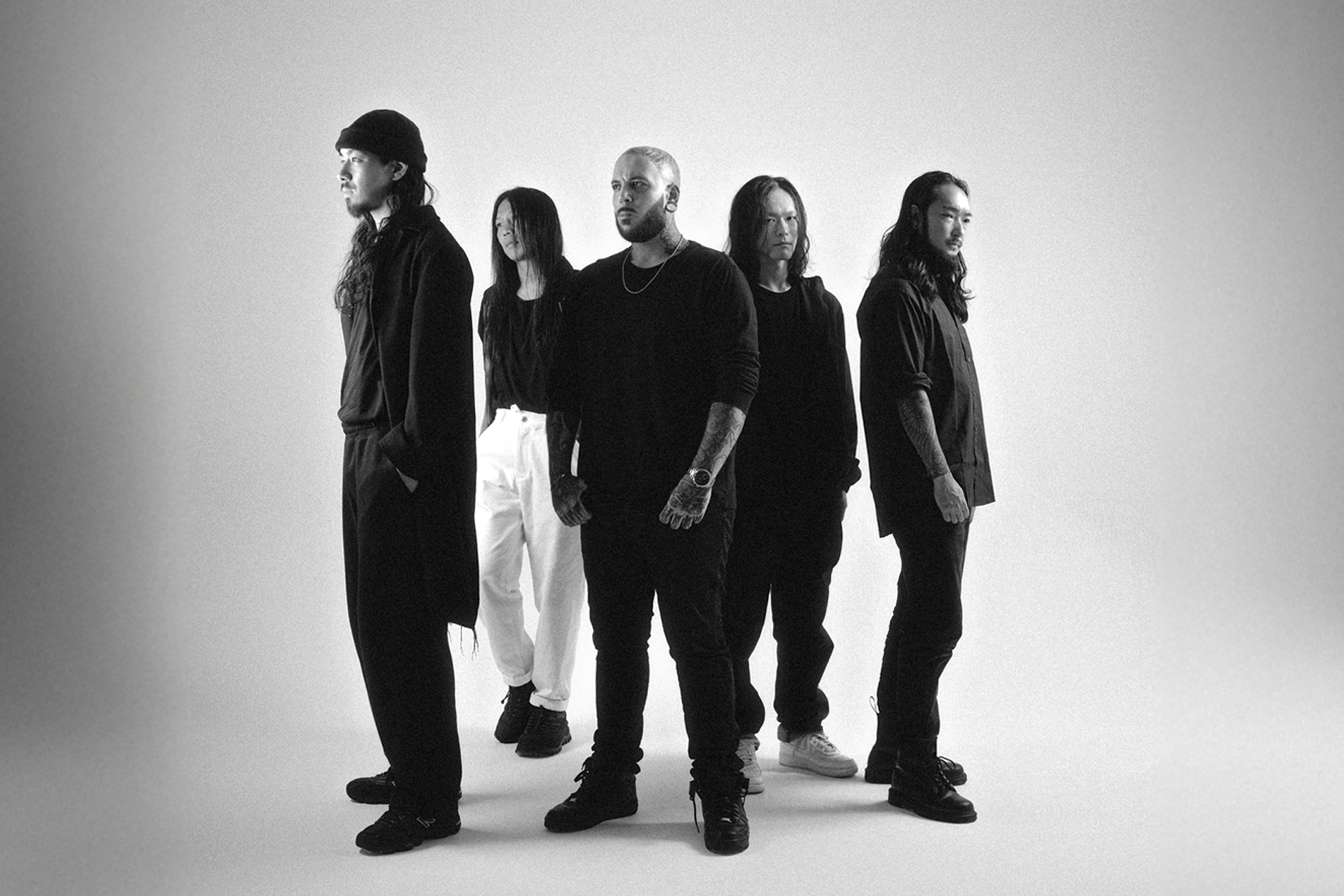 Special guest of the concert Crystal Lake - band members