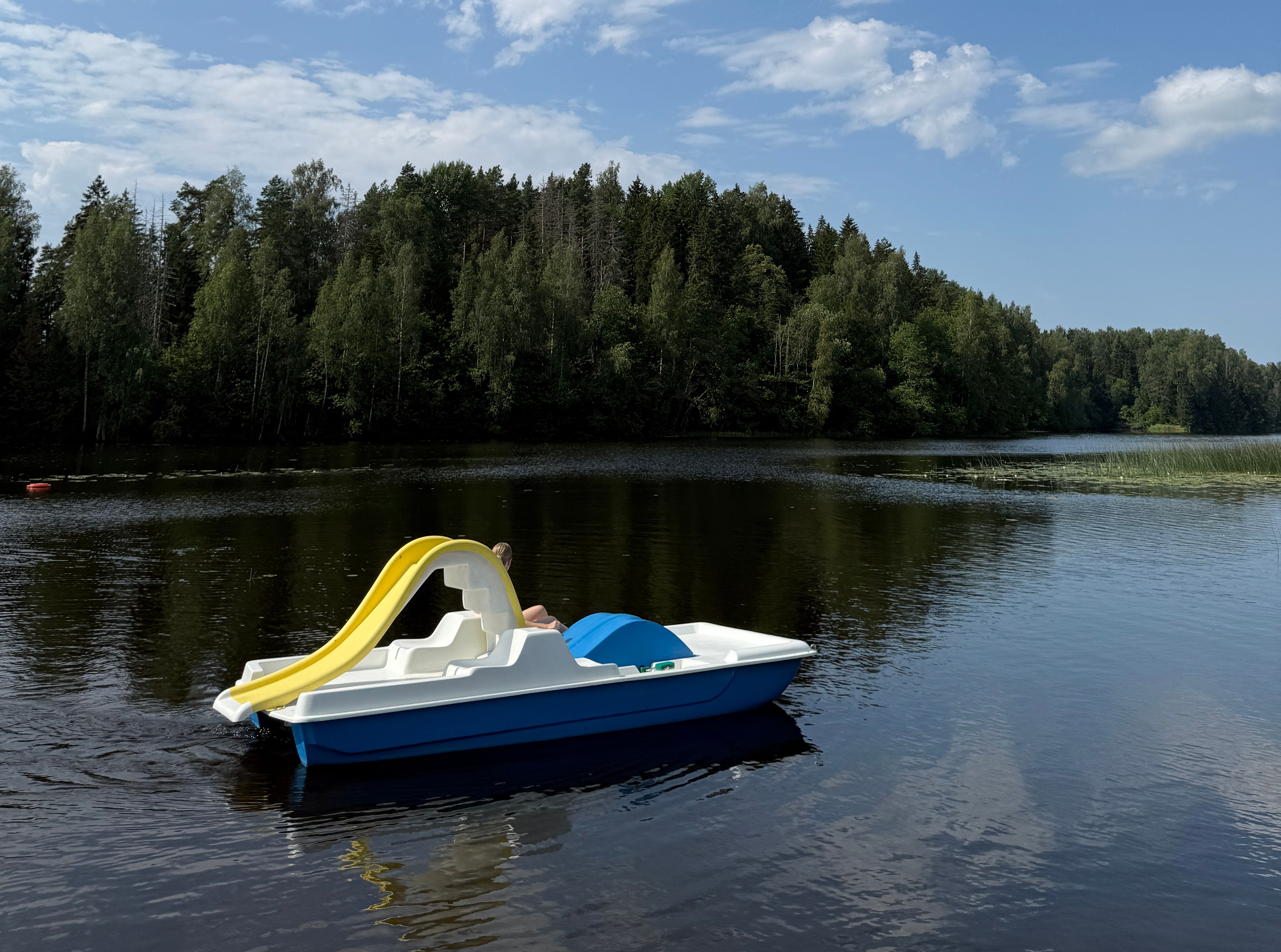 Vesiratas Paunküla veehoidlal