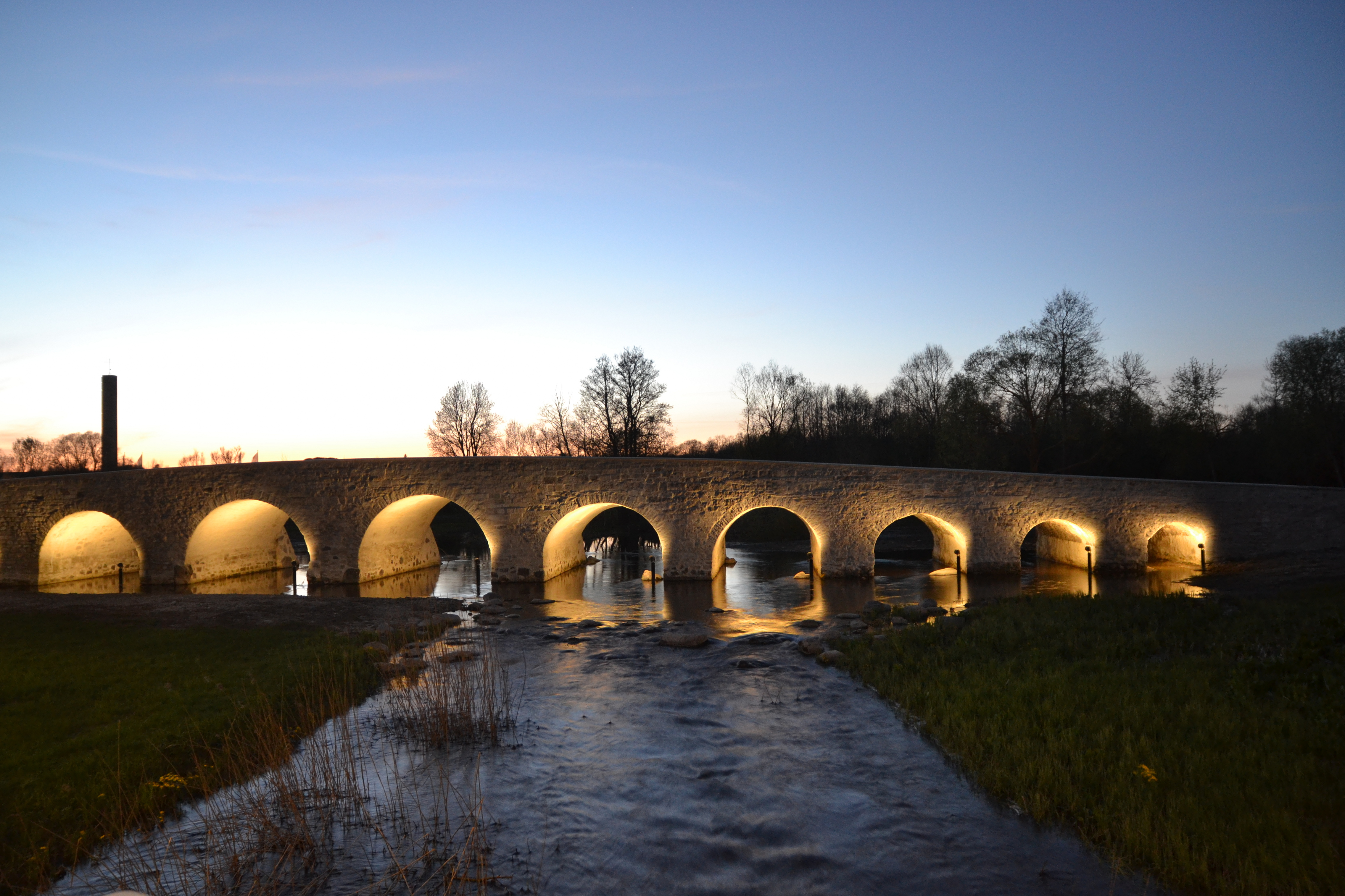 Kuressaare suursild kevadöös