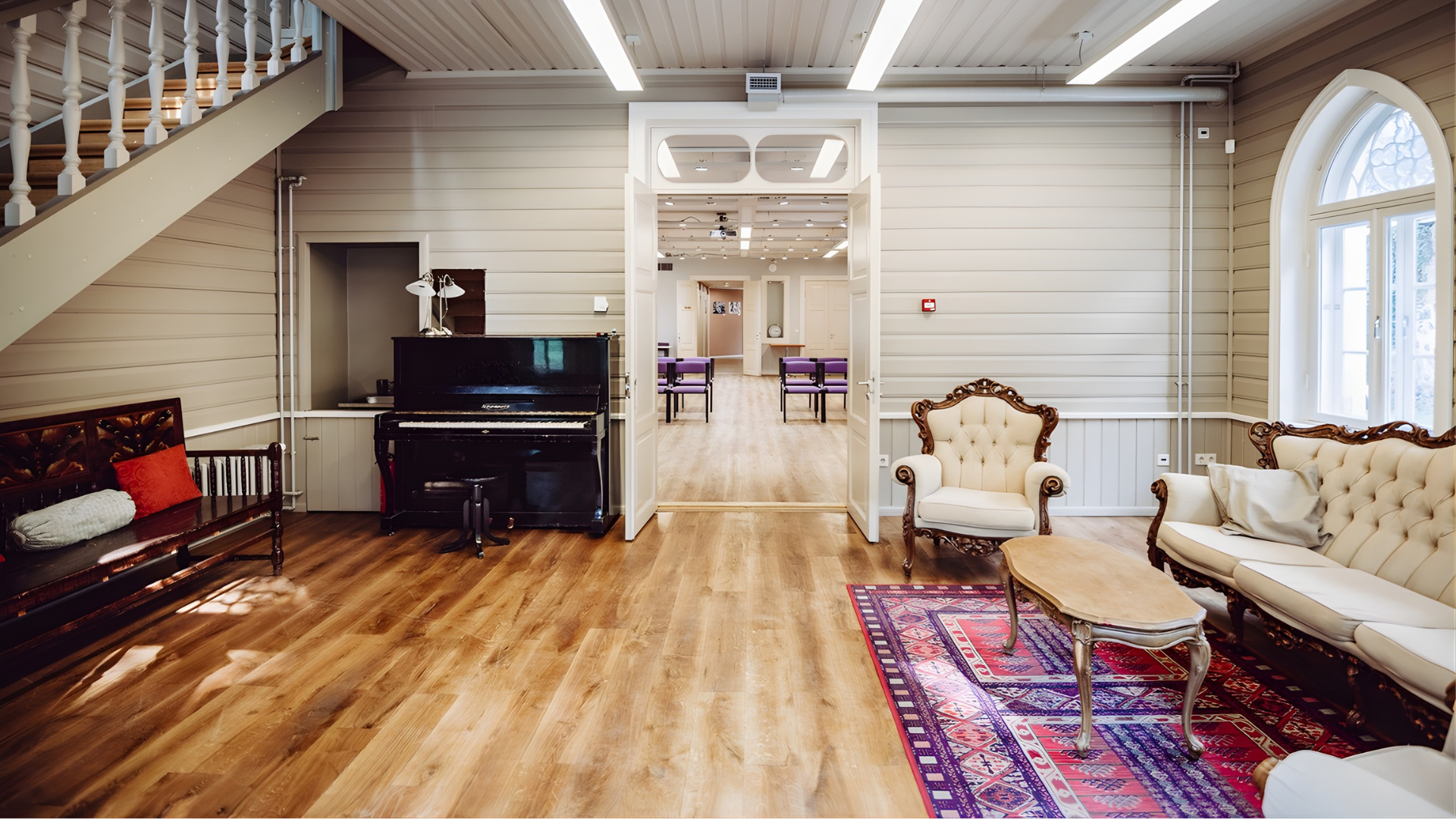 Tagatuba saab rentida koos pargisaali seminariruumiga