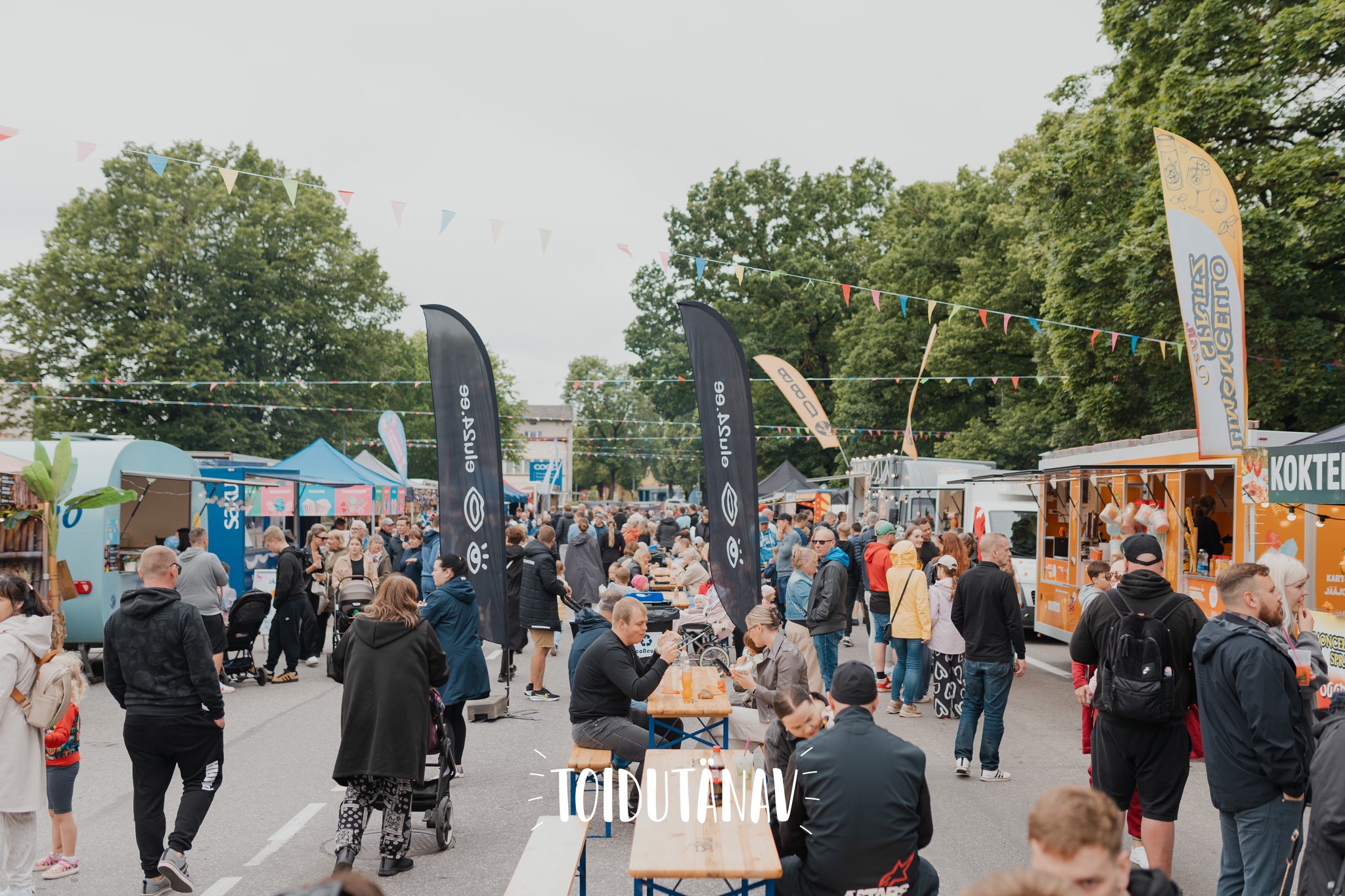 Toidutänav toob Paidesse üle 50 söögipakkuja