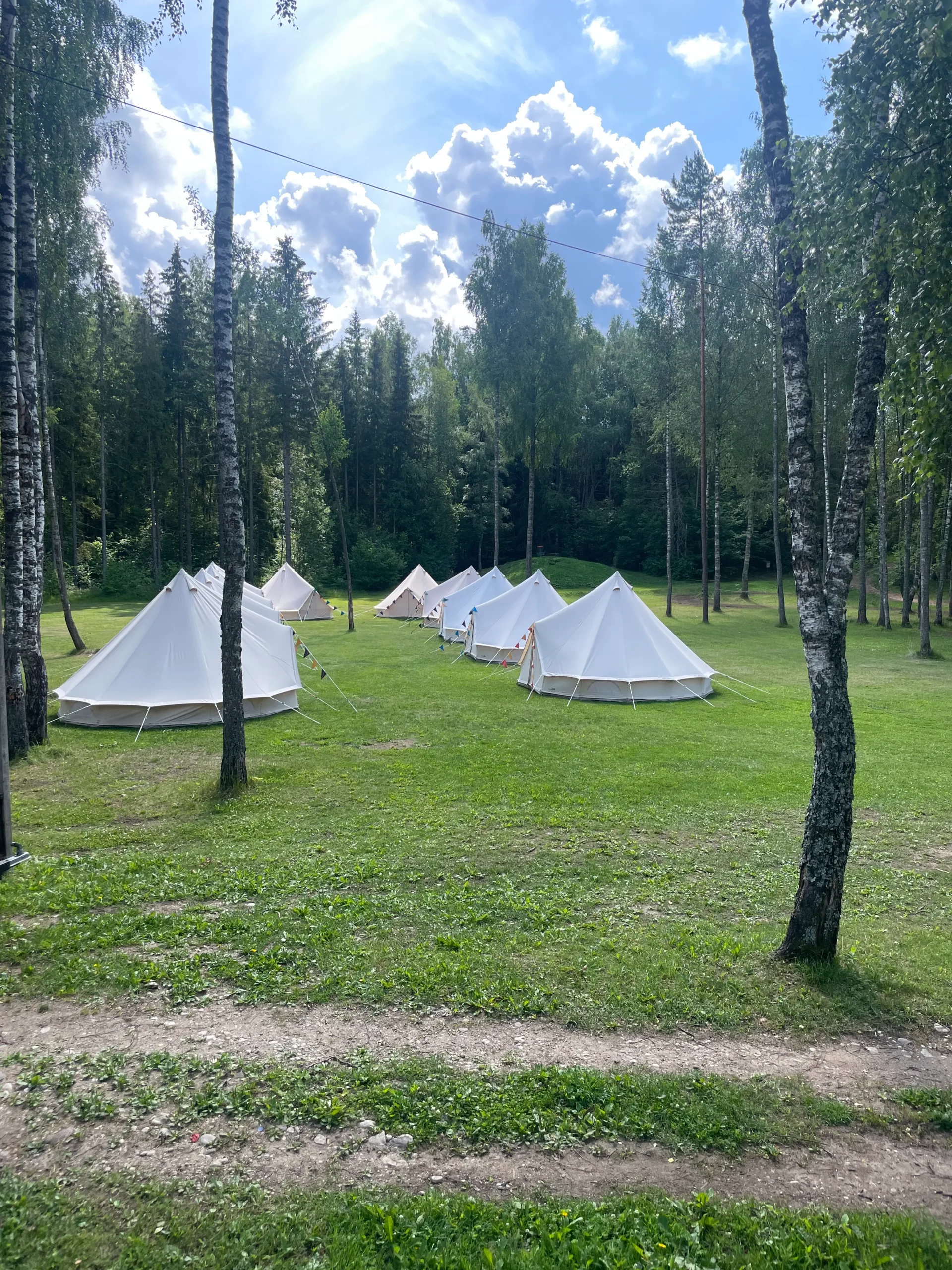 Paunküla Heaolukeskuse telklaager