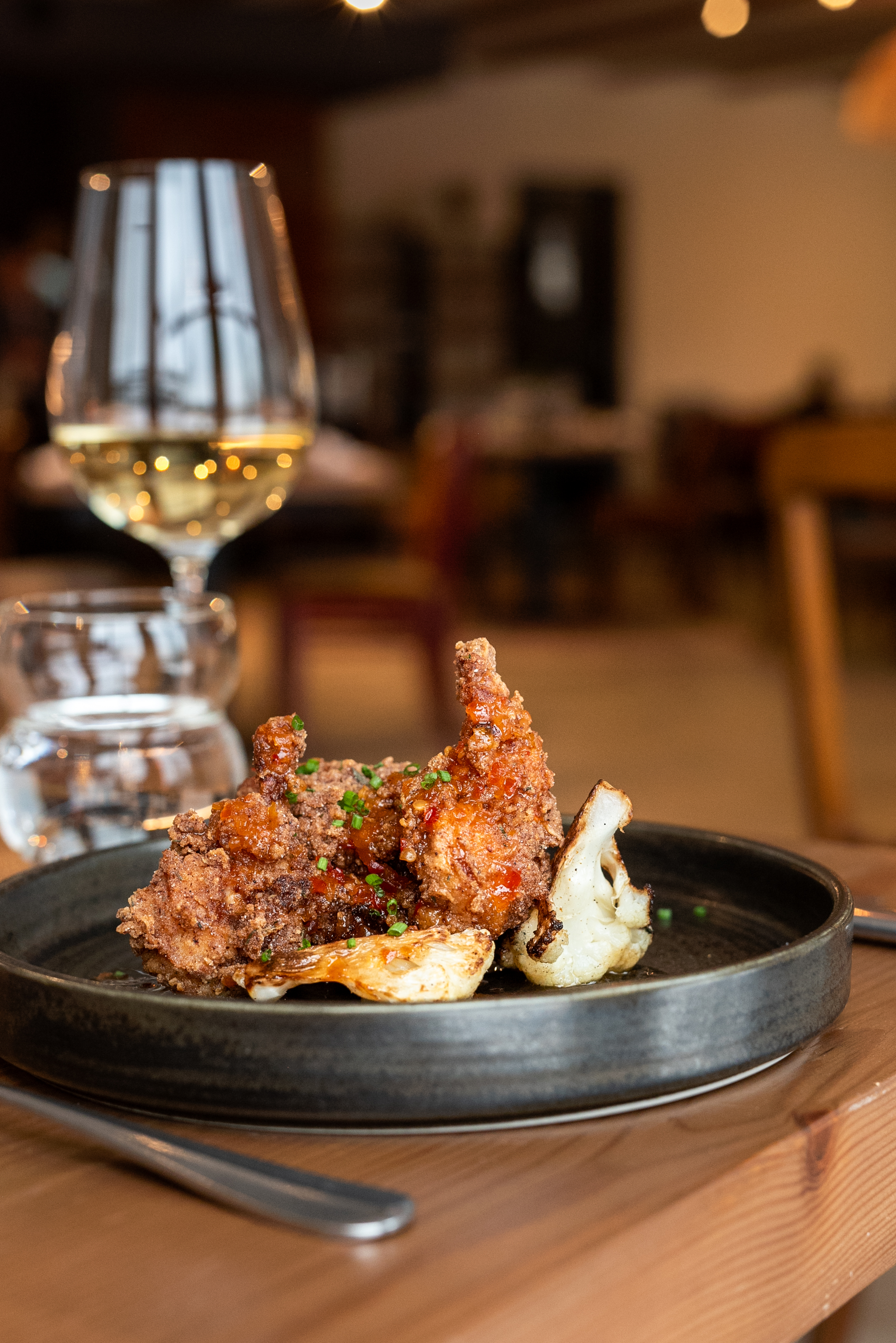 Ilmaveere restoran, käiguline menüü, vutt