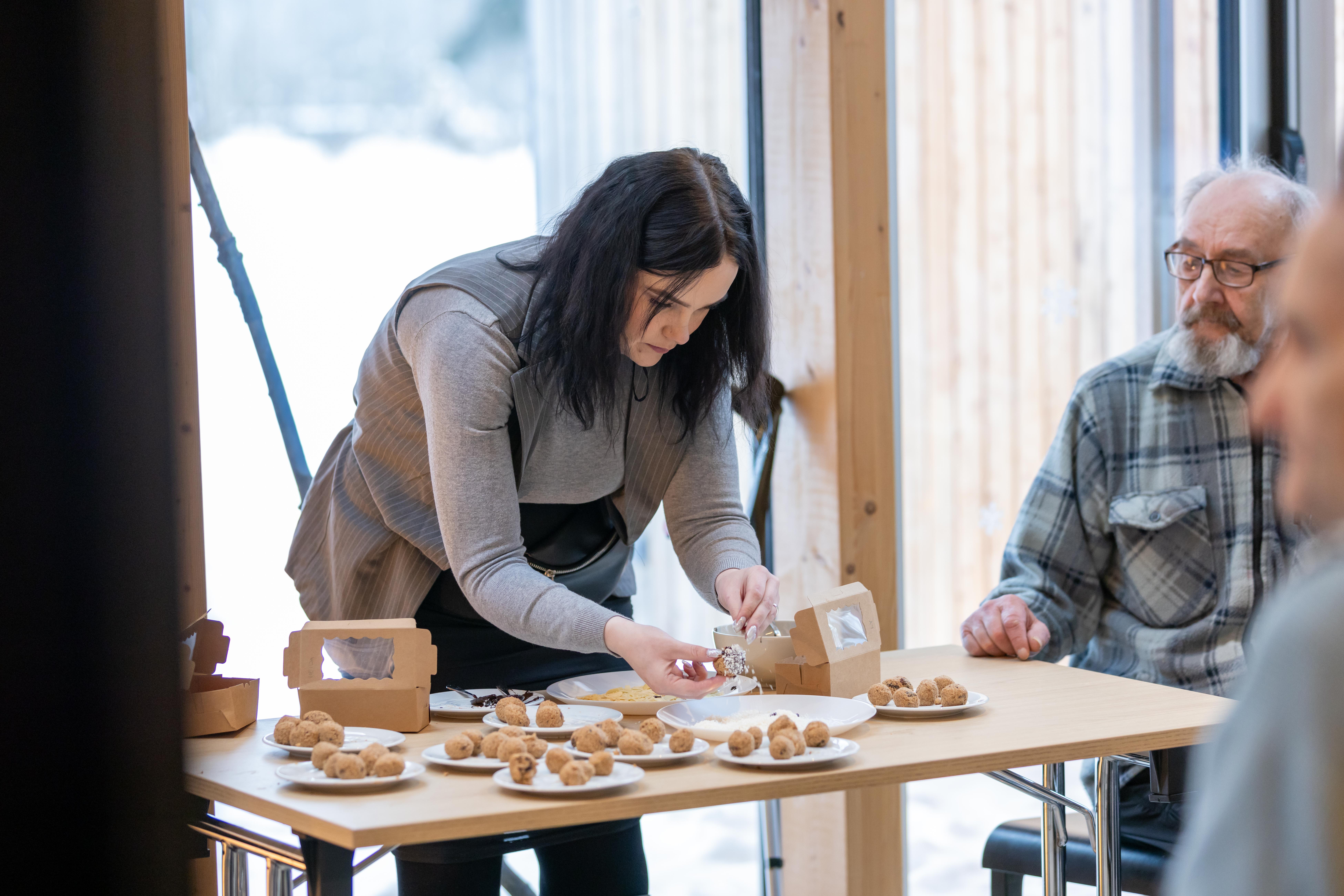 Kamatrühvlite kaunistamine Mulgi Elamuskeskuses