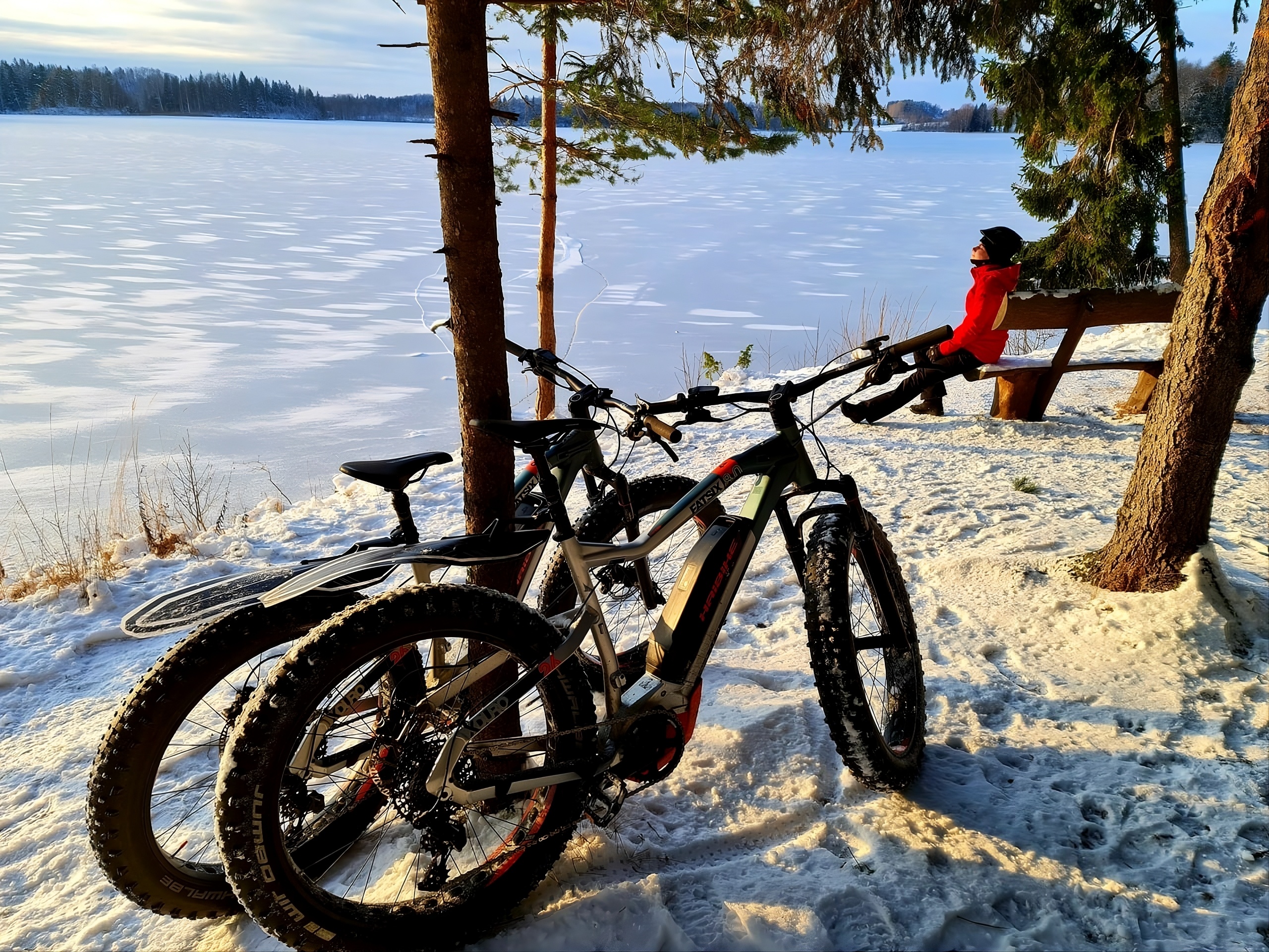 E-Bike Estonia Männiku rada talvel