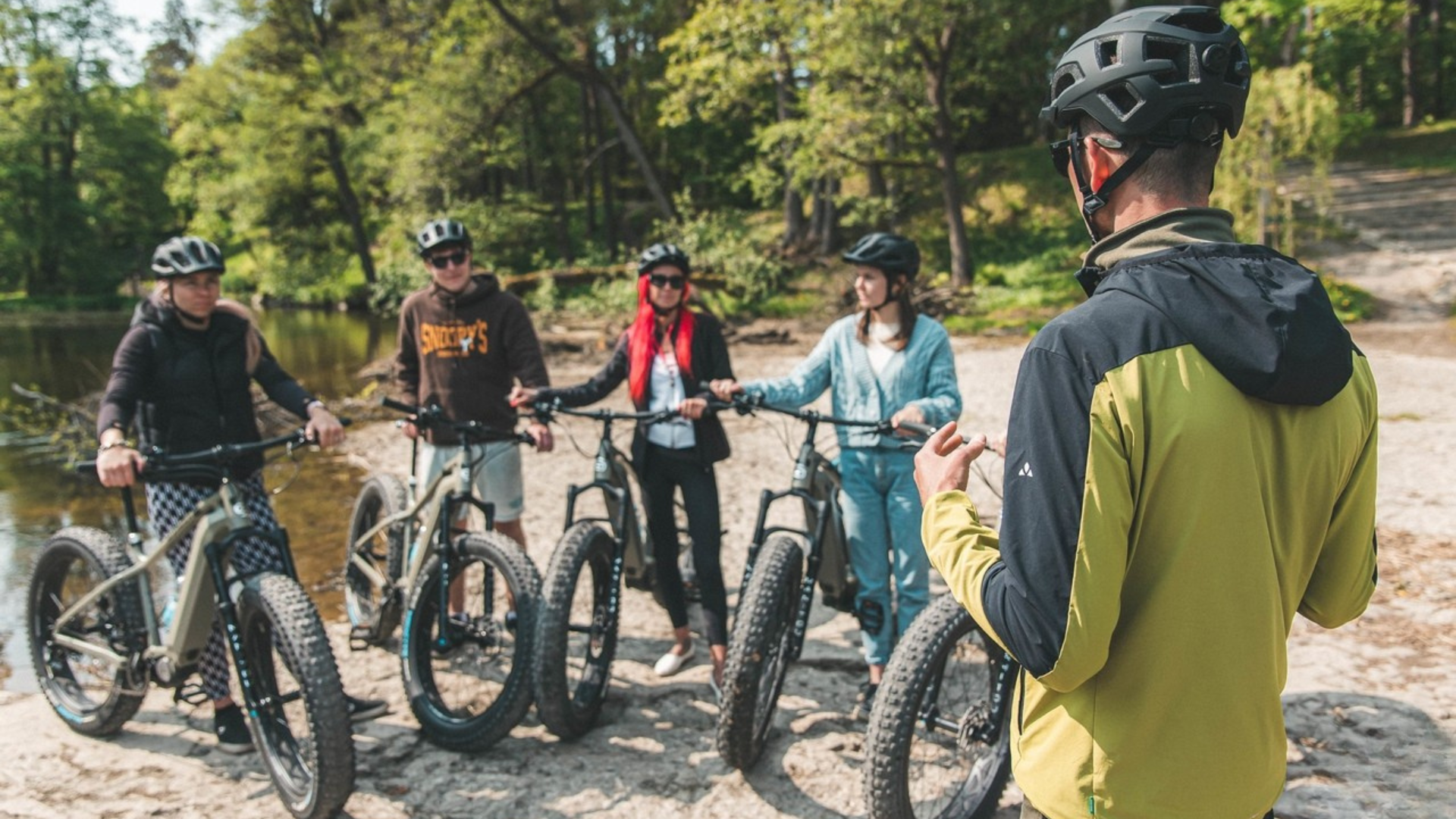 E-Bike Estonia elektrirattamatk Männiku radadel