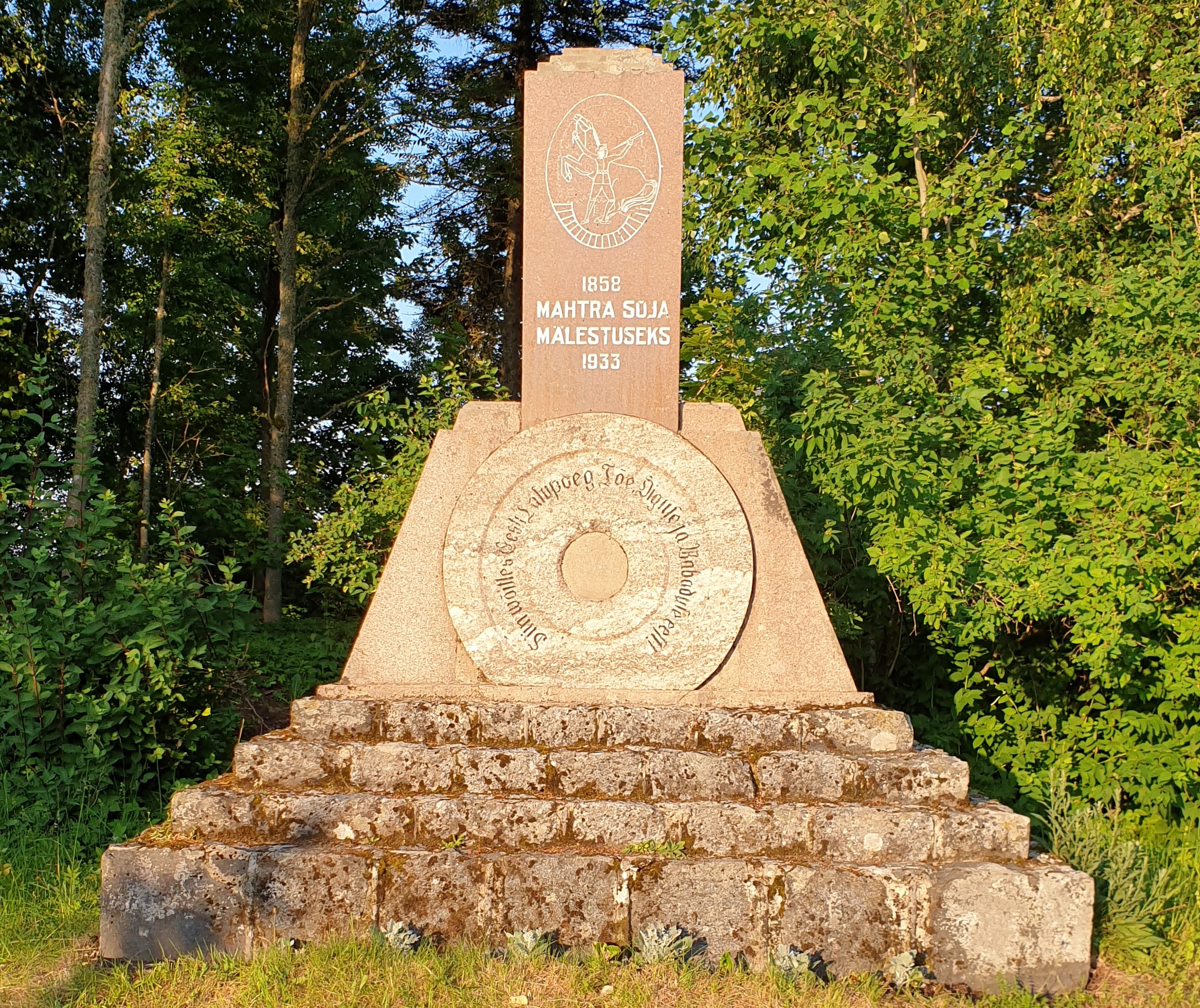 Mahtra sõja mälestusamaas