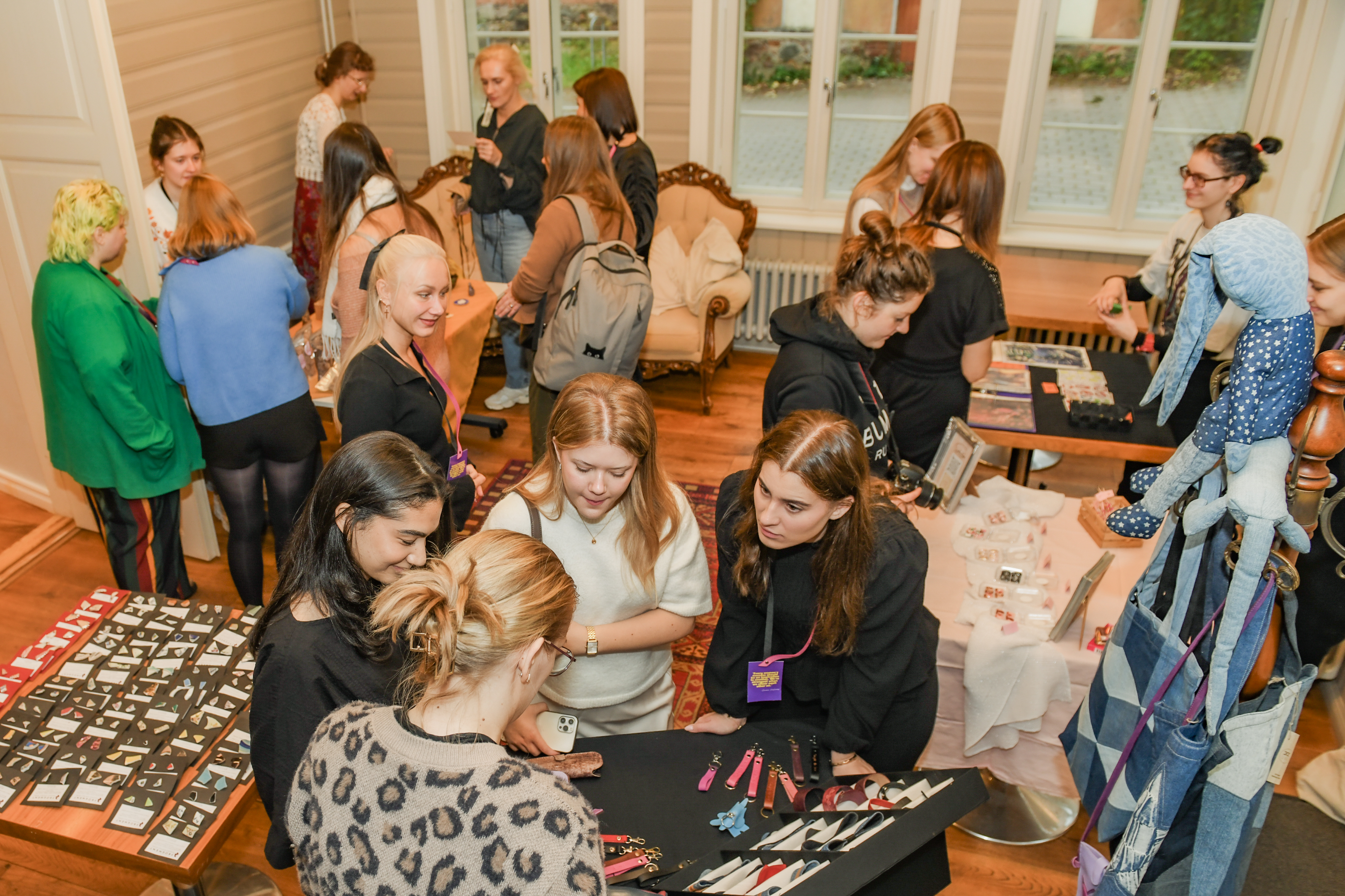 Disainilaat Kalevi pargisaali ruumides