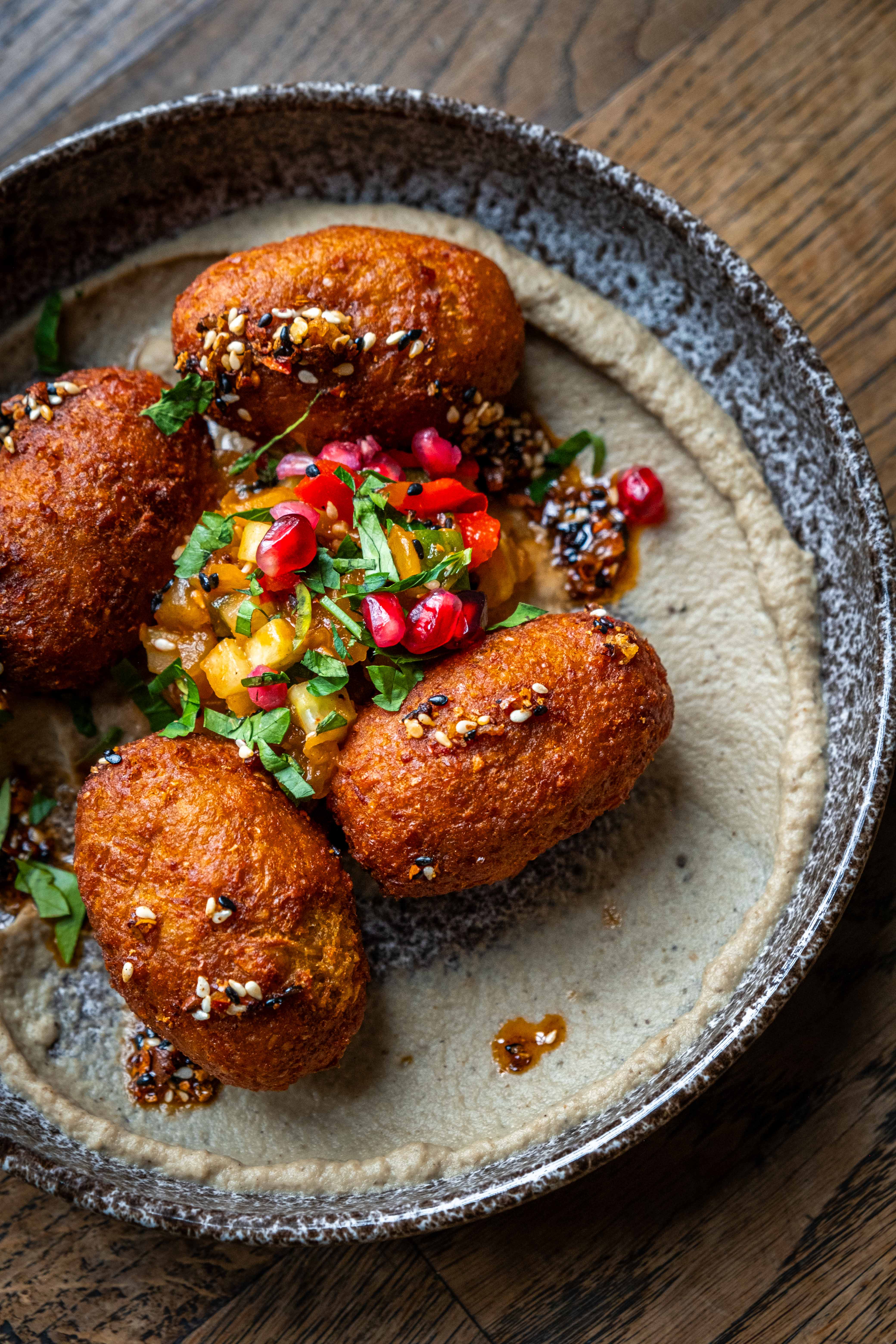 Klientide lemmik vegan toit - kikerherne falafelid restoranis F-hoone