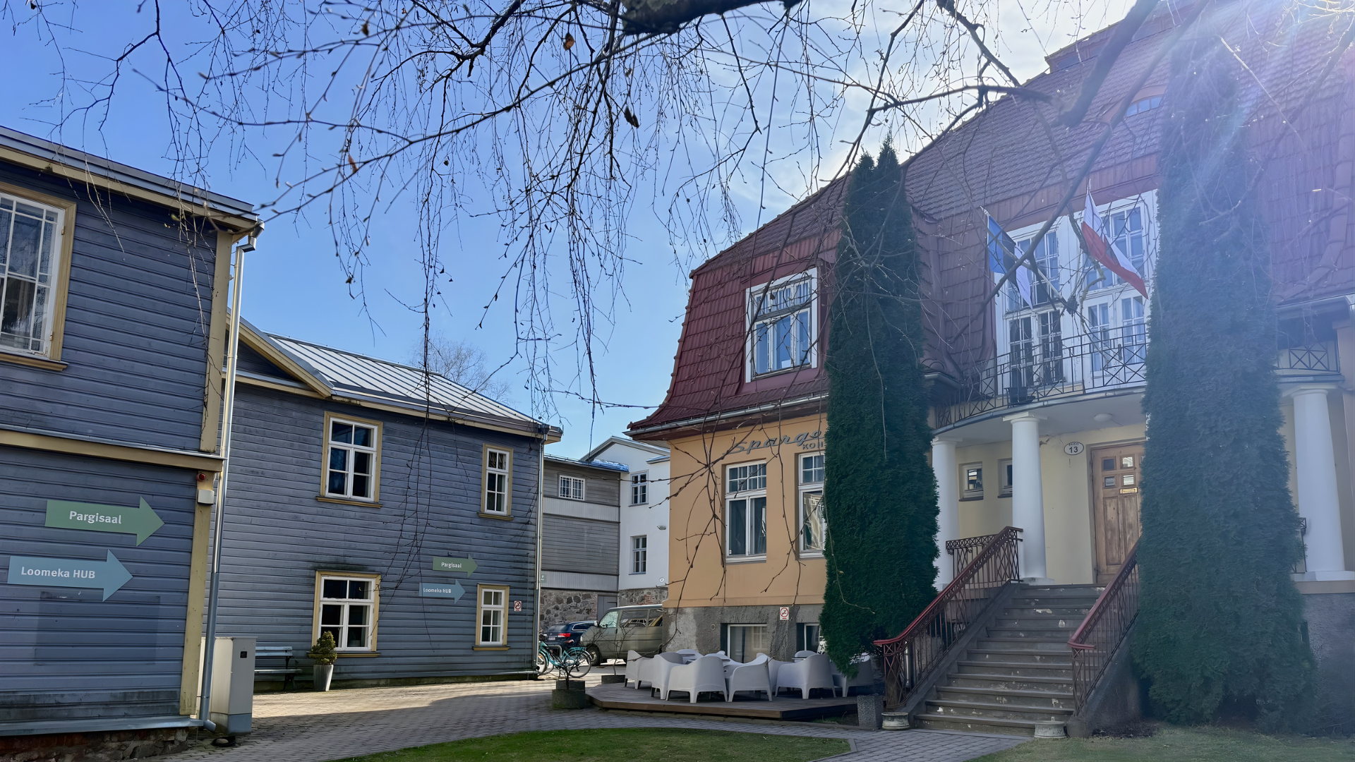 Tartu Loomemajanduskeskus ja Spargel esihoov