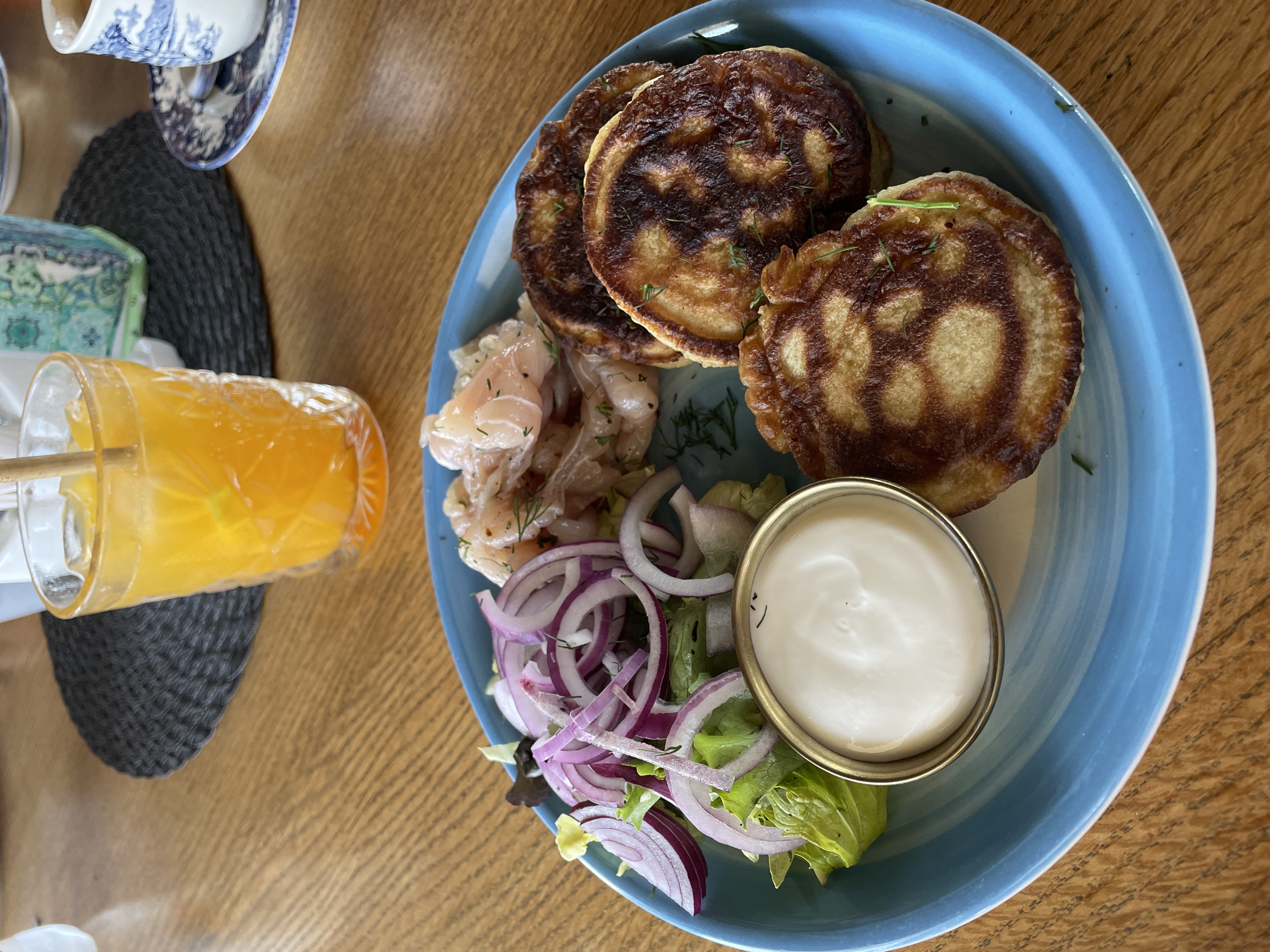 Siia äkis pannkoogiga