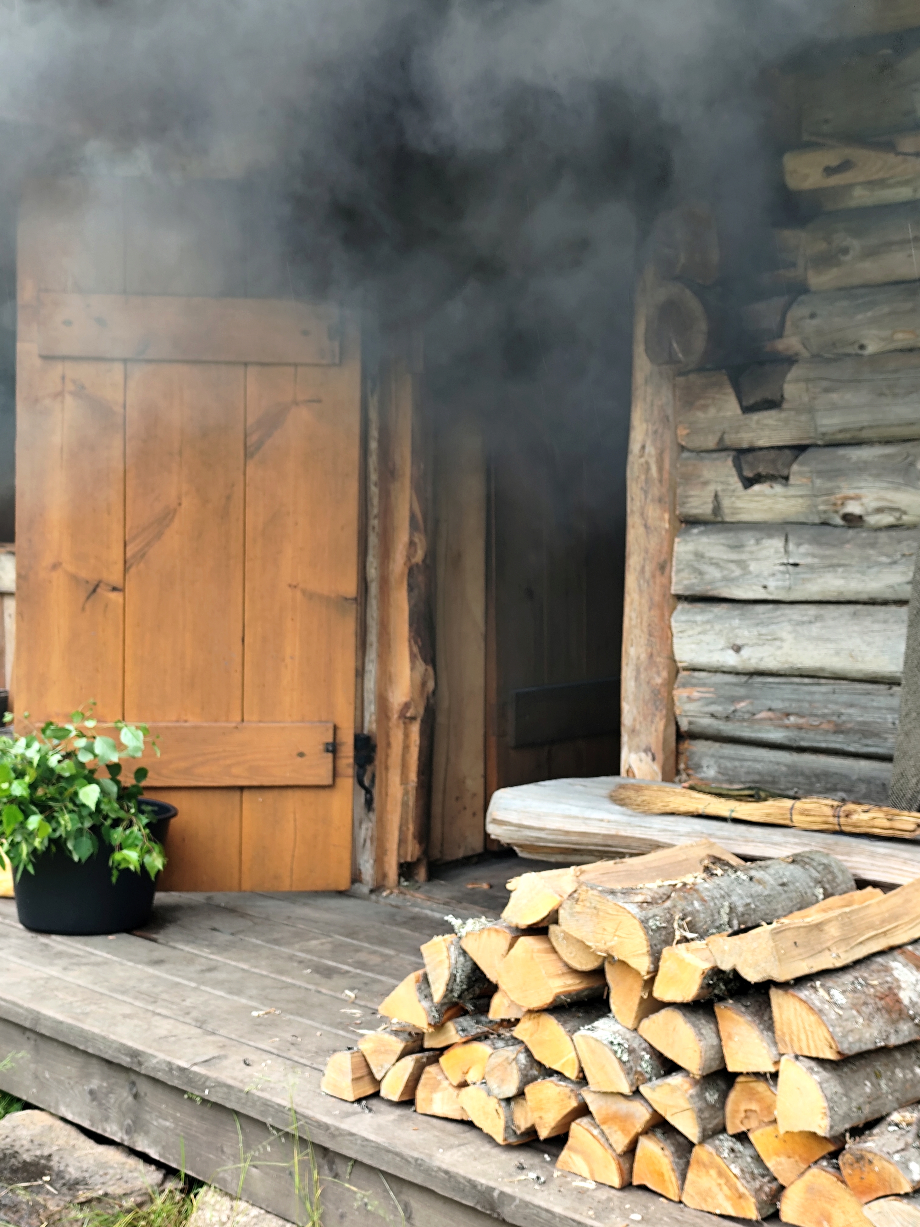 Sauna kütmine