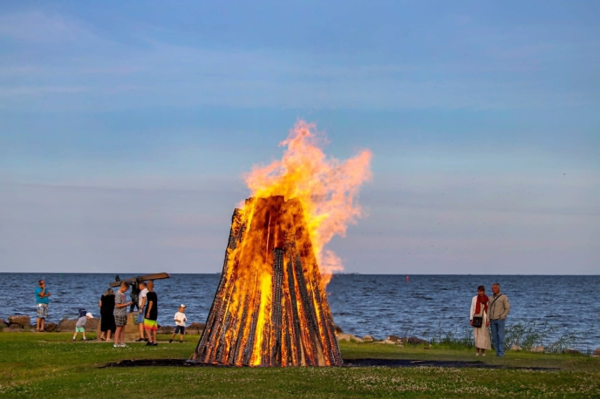 Lõke Peipsi kaldal