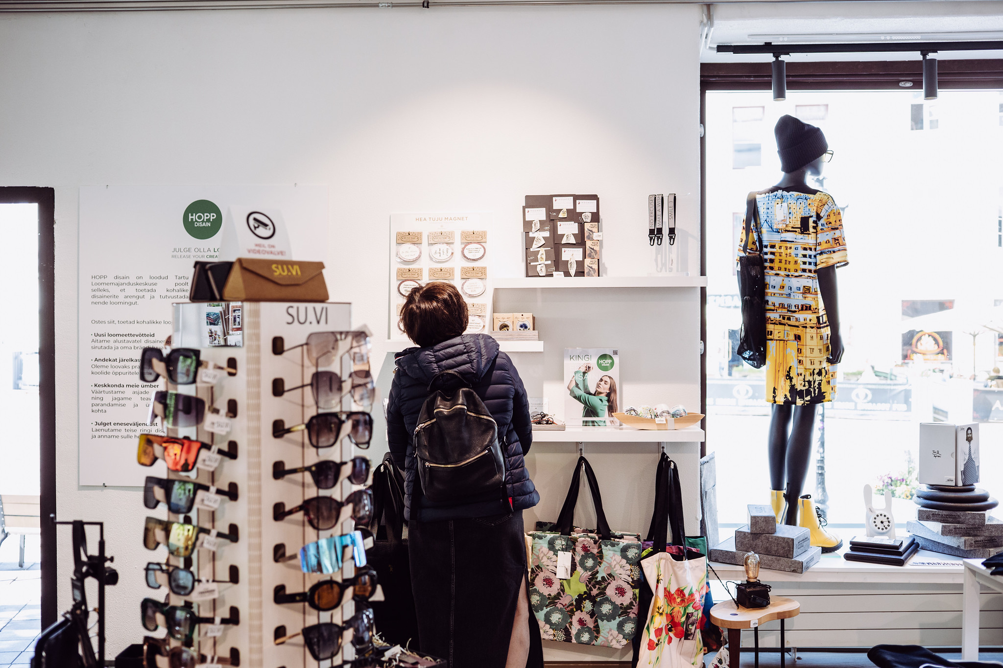 Tartu sümboolikaga suveniirid ja kingitused Hopp Disaini galeriis